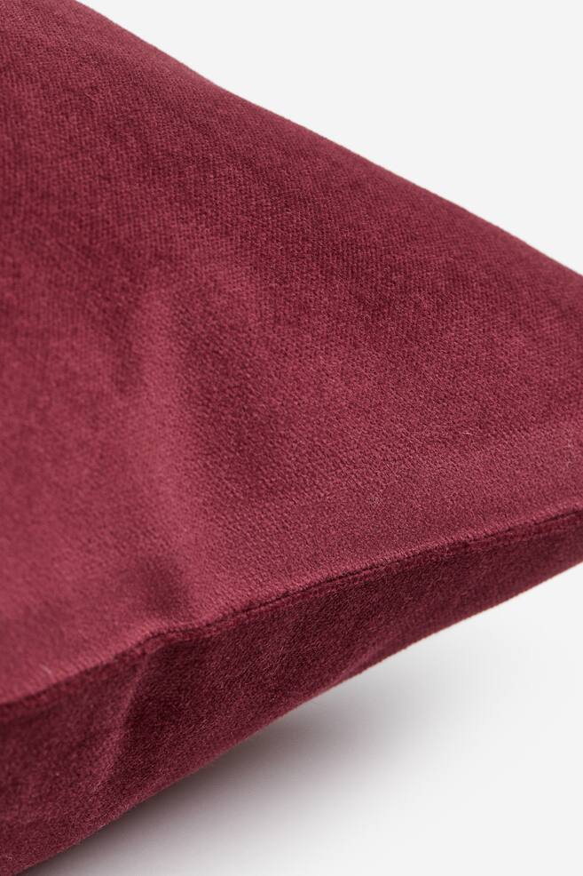Cotton velvet cushion cover - Dark red/Dark grey/Sage green/Red/dc/dc/dc/dc/dc/dc/dc/dc/dc - 2