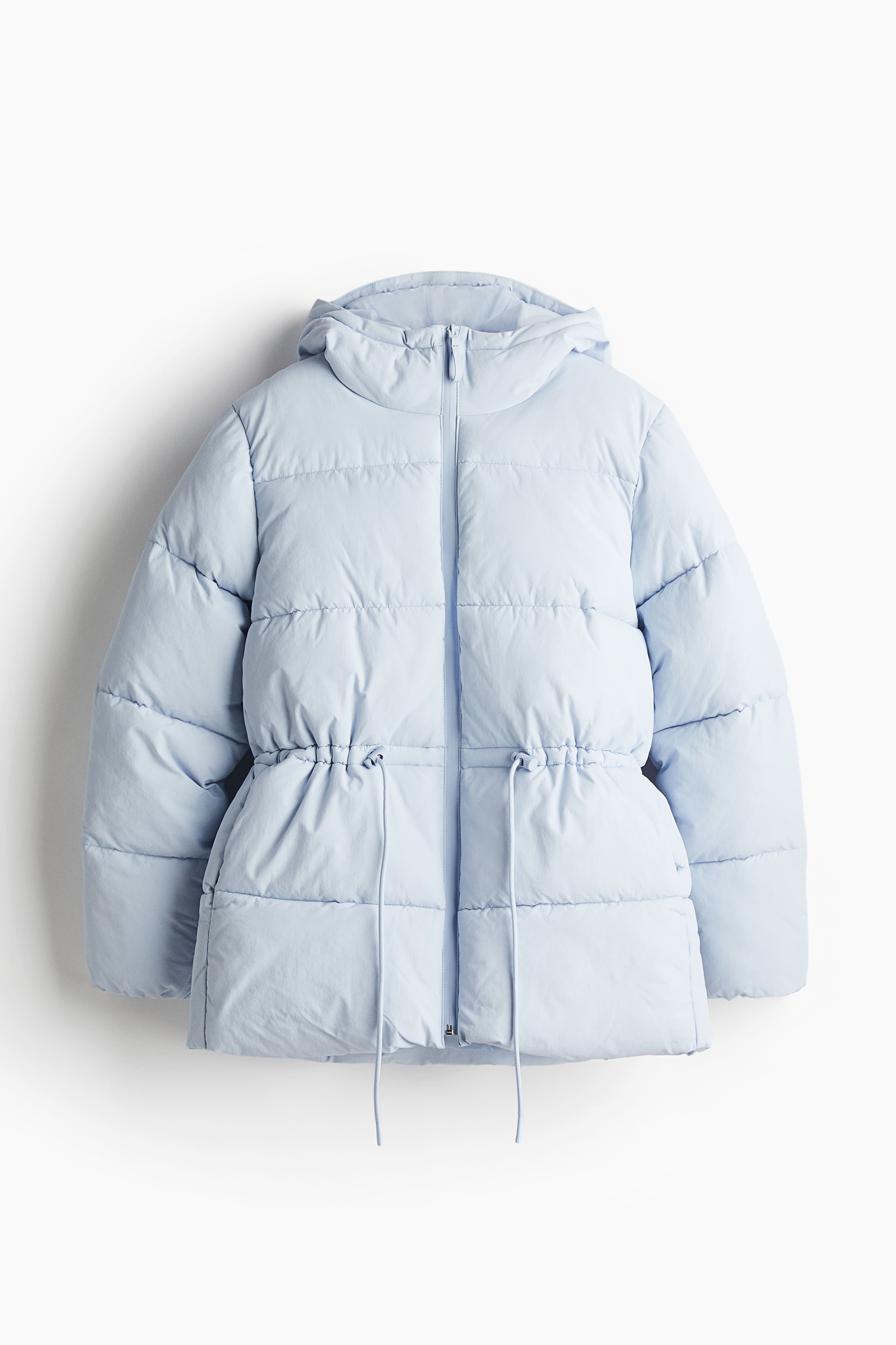 Light blue puffer jacket women's online