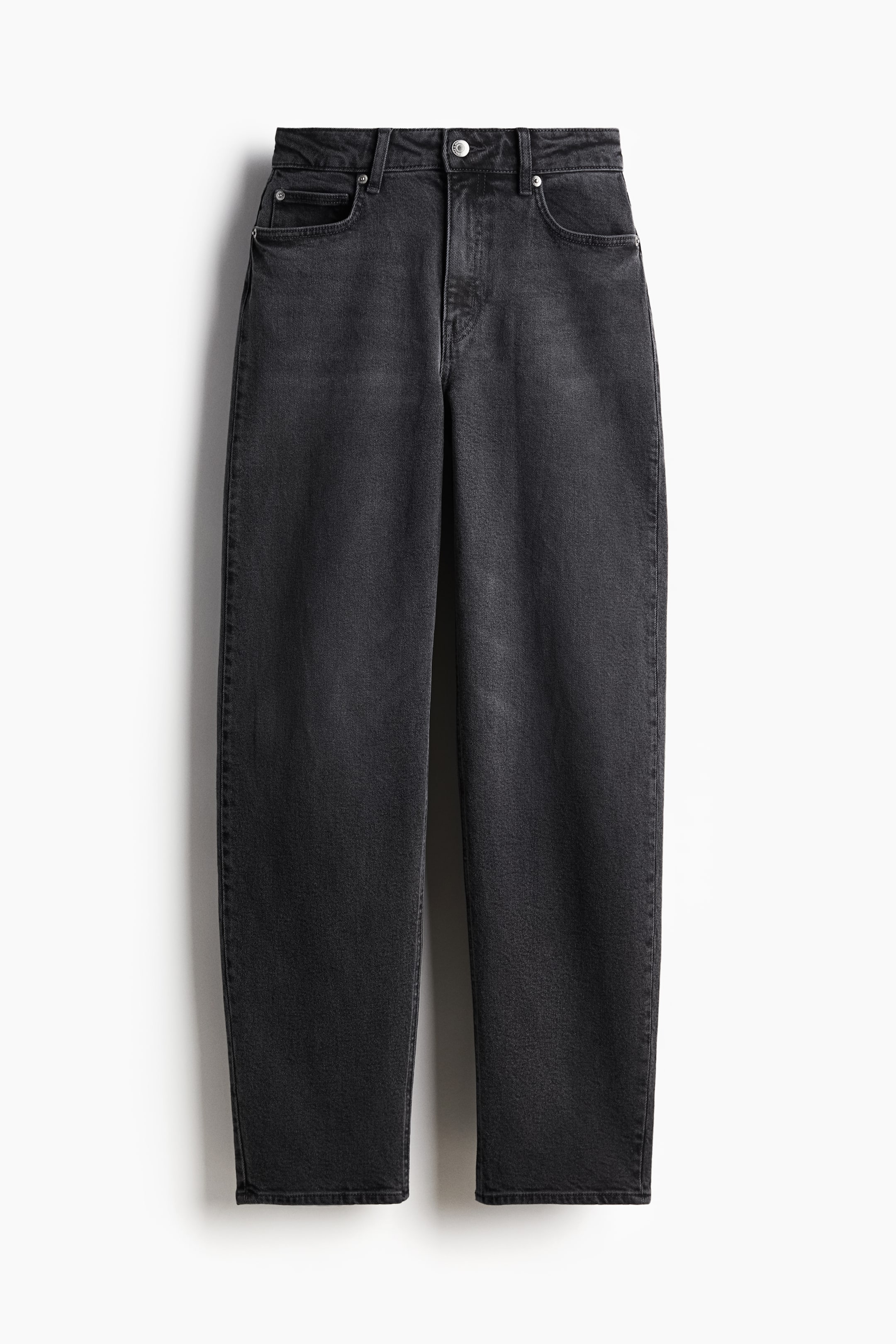 Tapered jeans - Black - Ladies | H&M GB 6