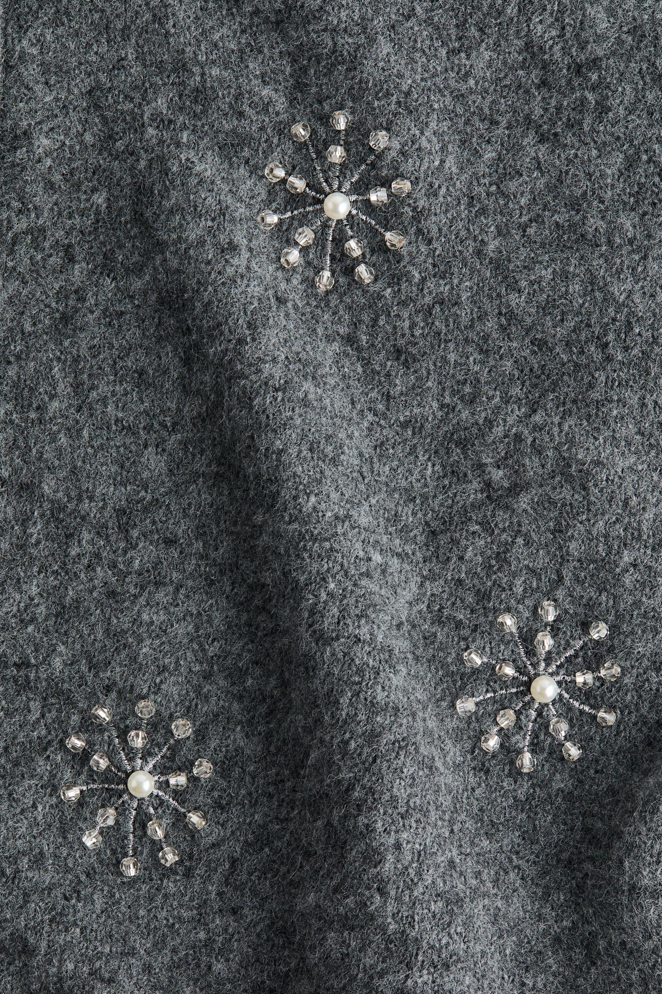 이미지 확대 보기: 엠브로이더리 가디건 - 다크 그레이 - 여성 | H&M KR 6