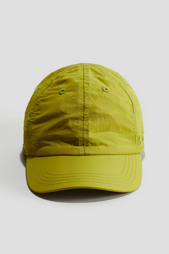 Casquette avec détail brodé - Vert/Orange - 1