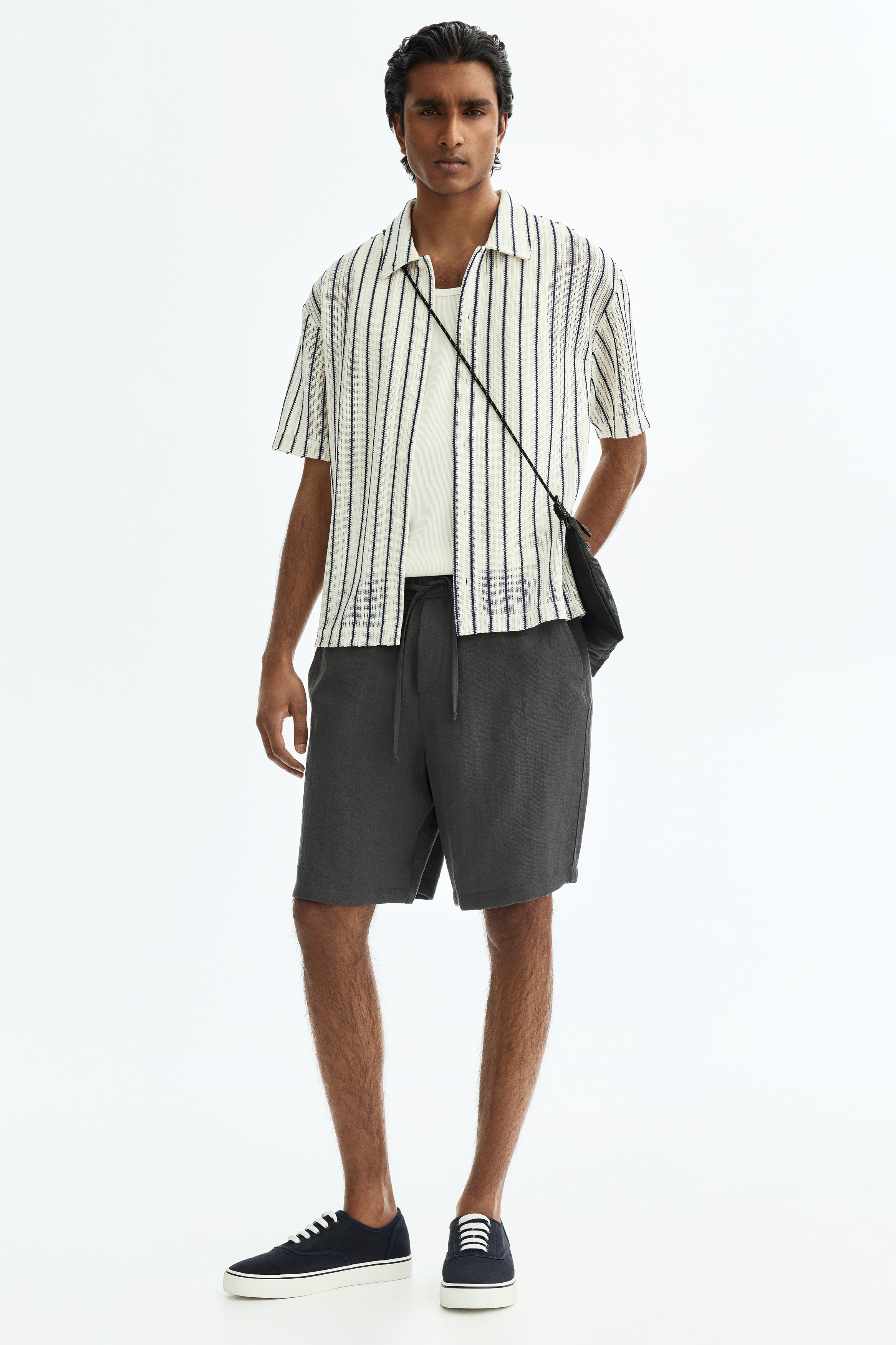 Bomullsshorts Loose Fit