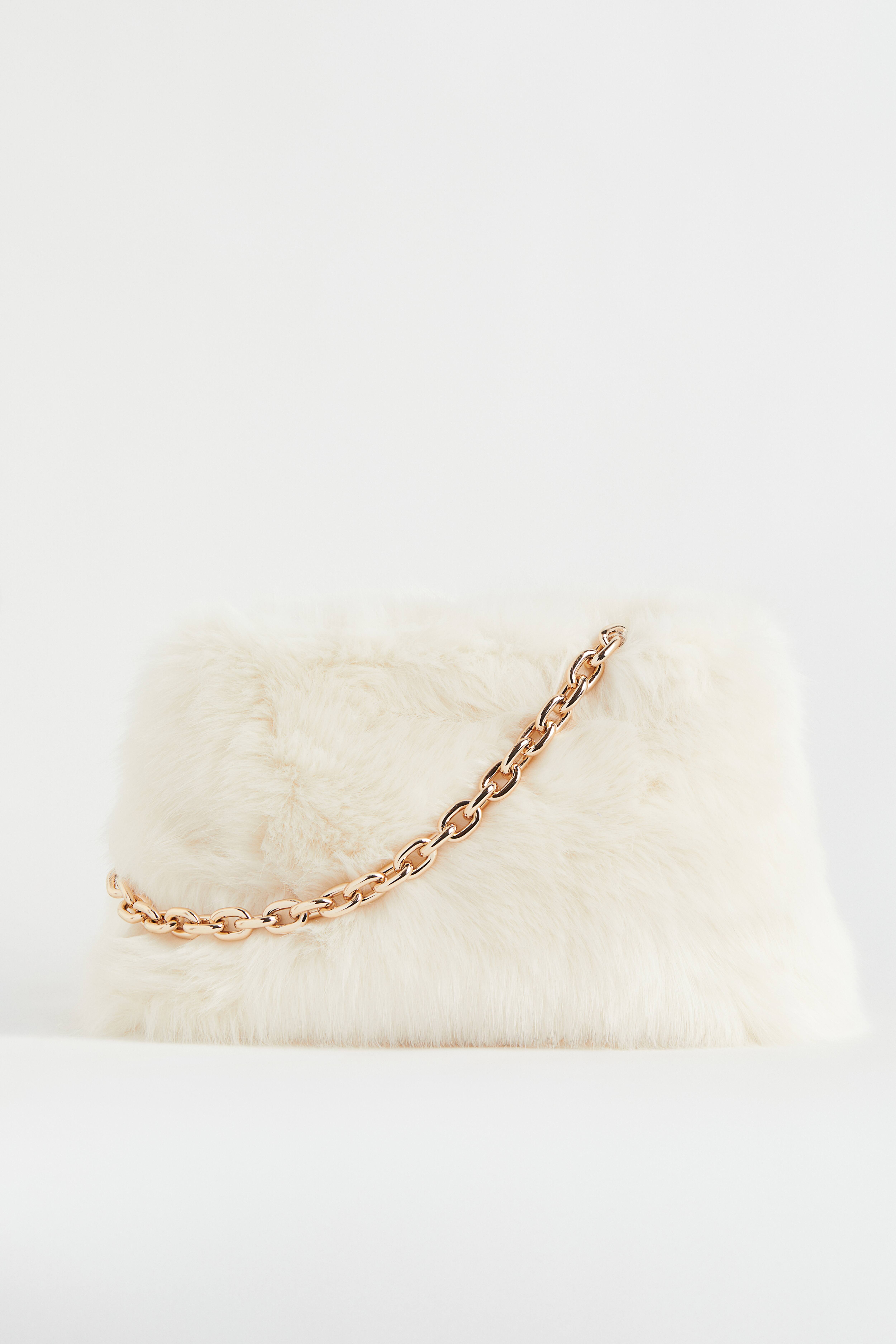 Faux fur clutch bag shops