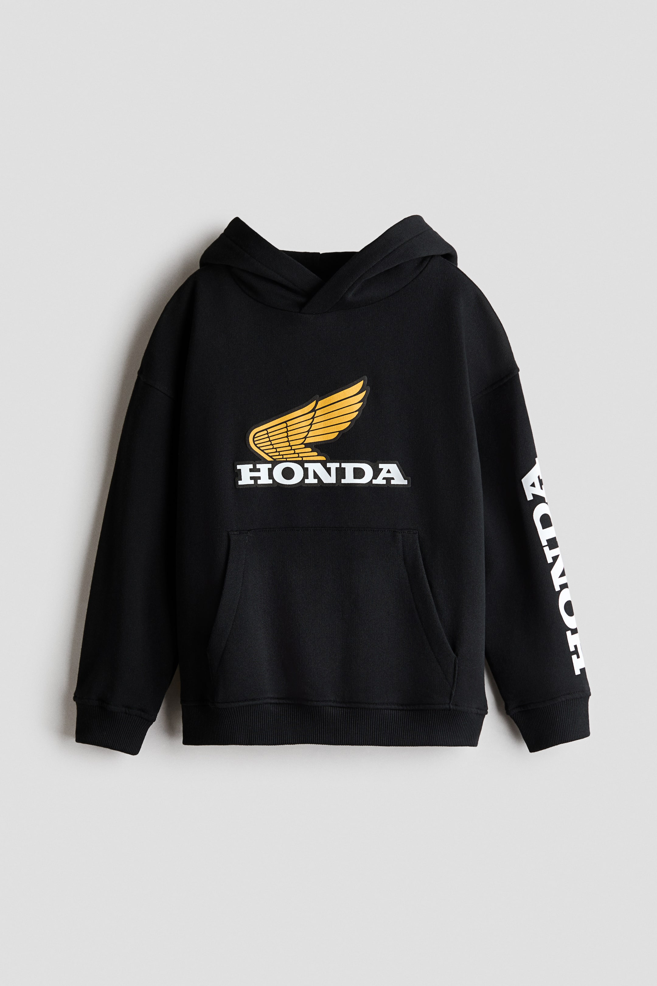 Ver imagen más grande: Sudadera estampada con interior cepillado - Negro/HONDA - NIÑOS | H&M ES 1