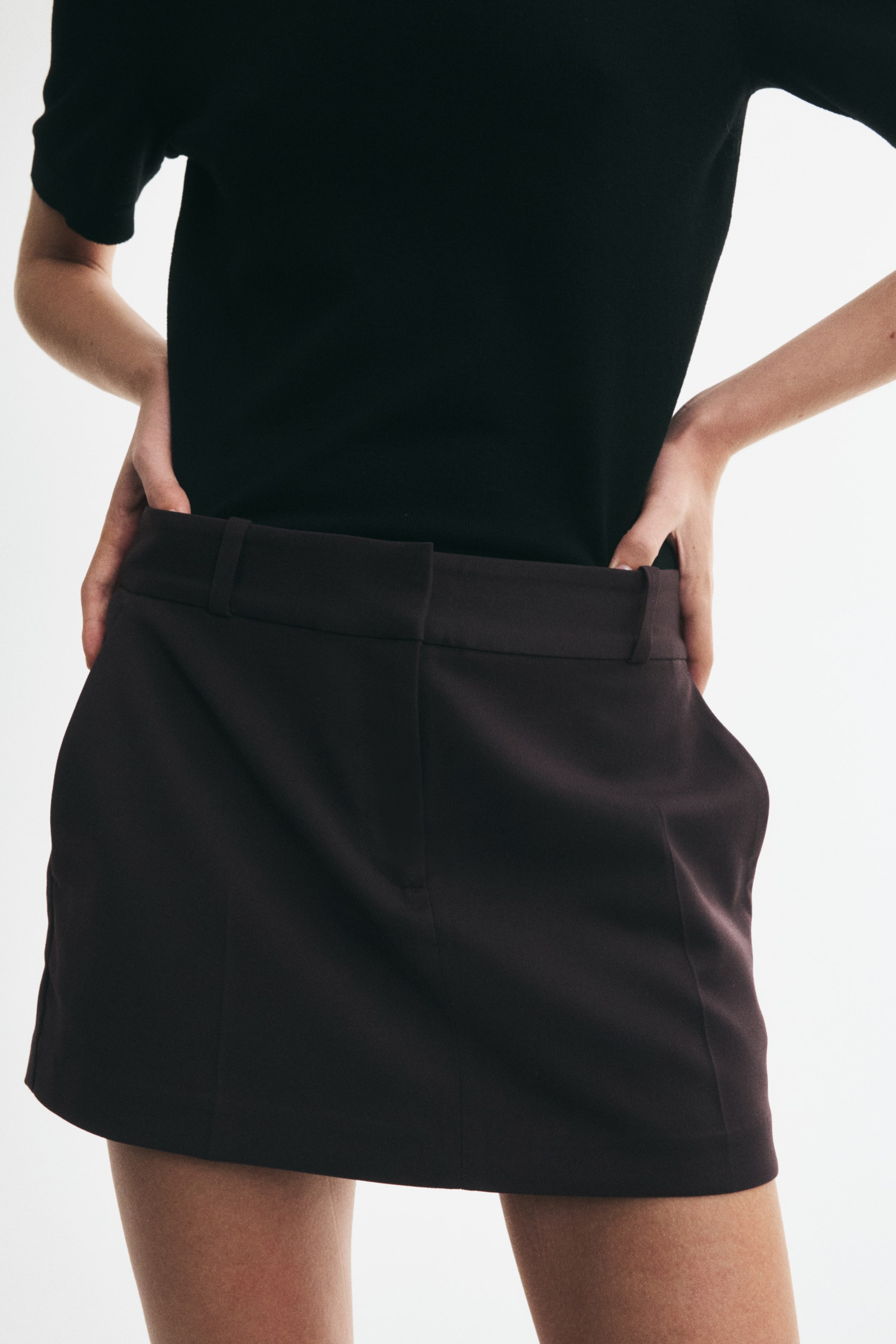 Jupe-short courte