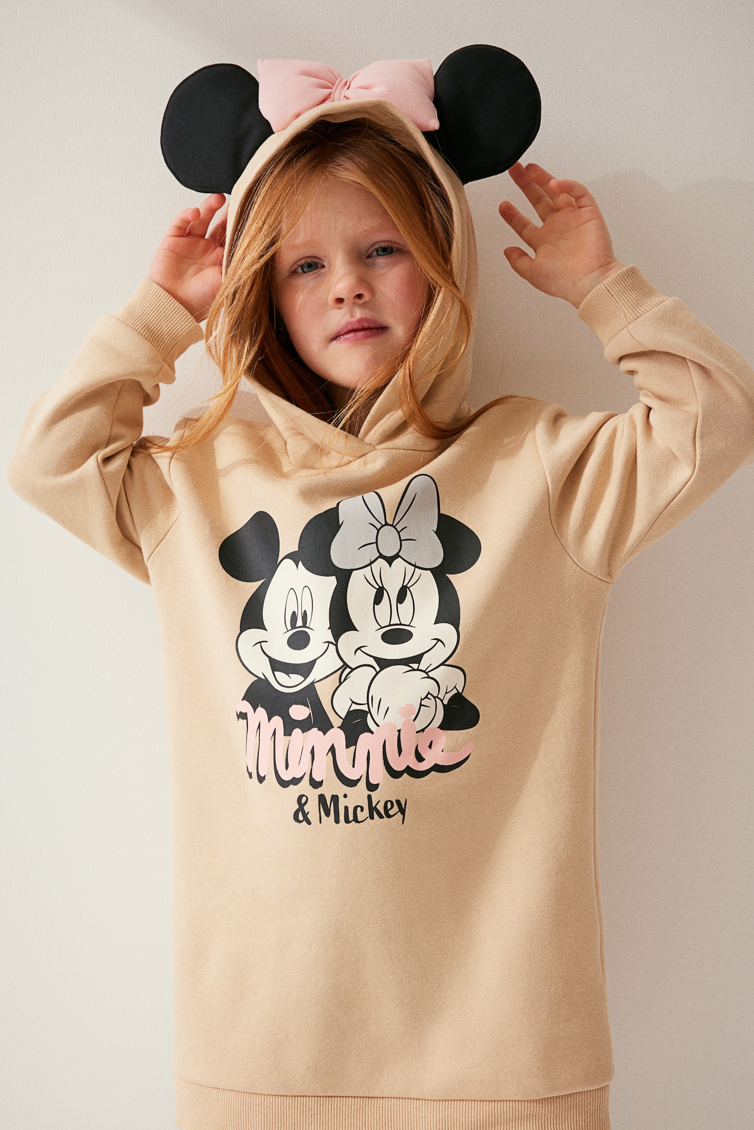 2-piece Print Set - Light beige/Minnie Mouse/White/Minnie Mouse/Light pink/Wish/Pink/Minnie Mouse - 6