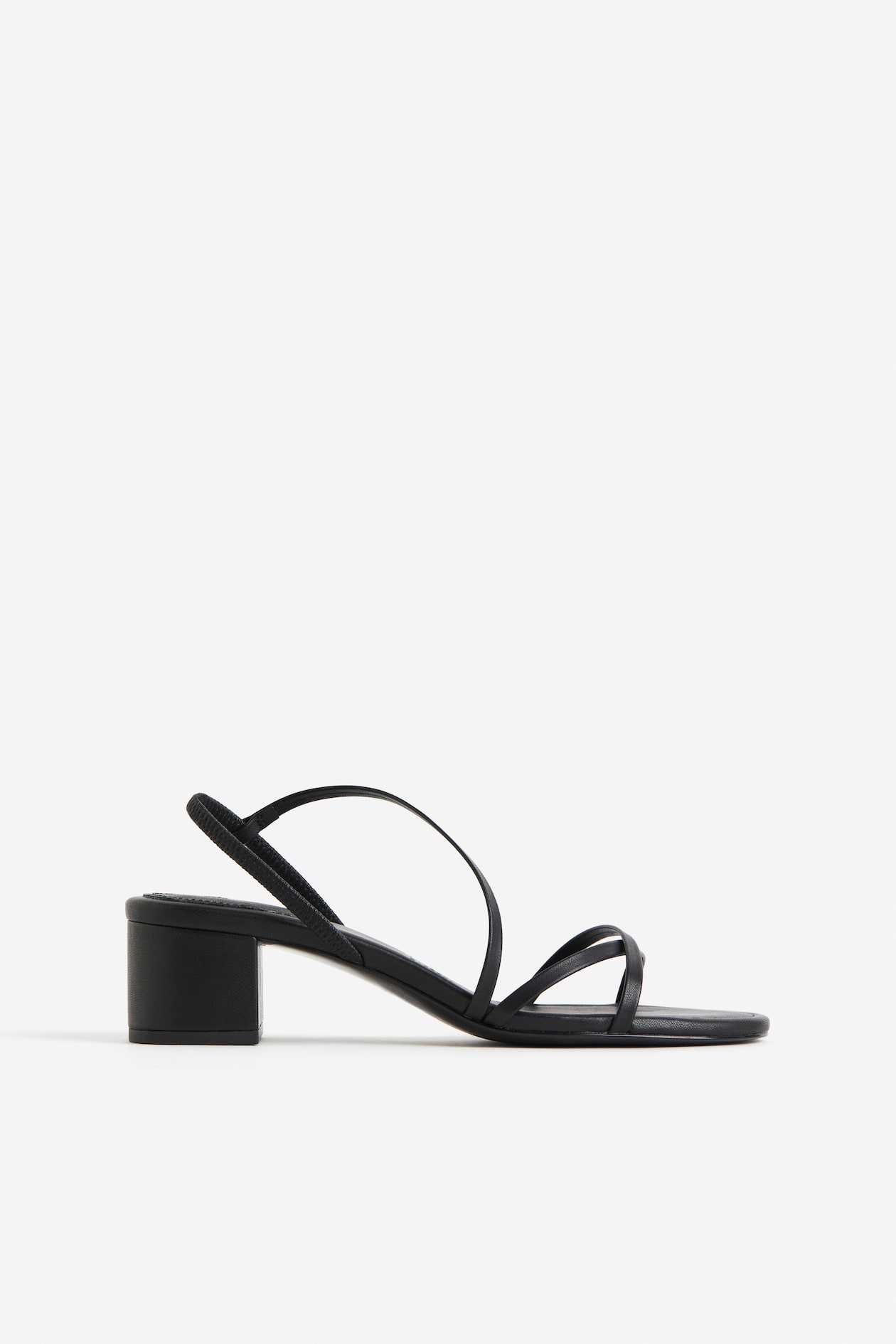 Block-heeled sandals Black Ladies H&M MY
