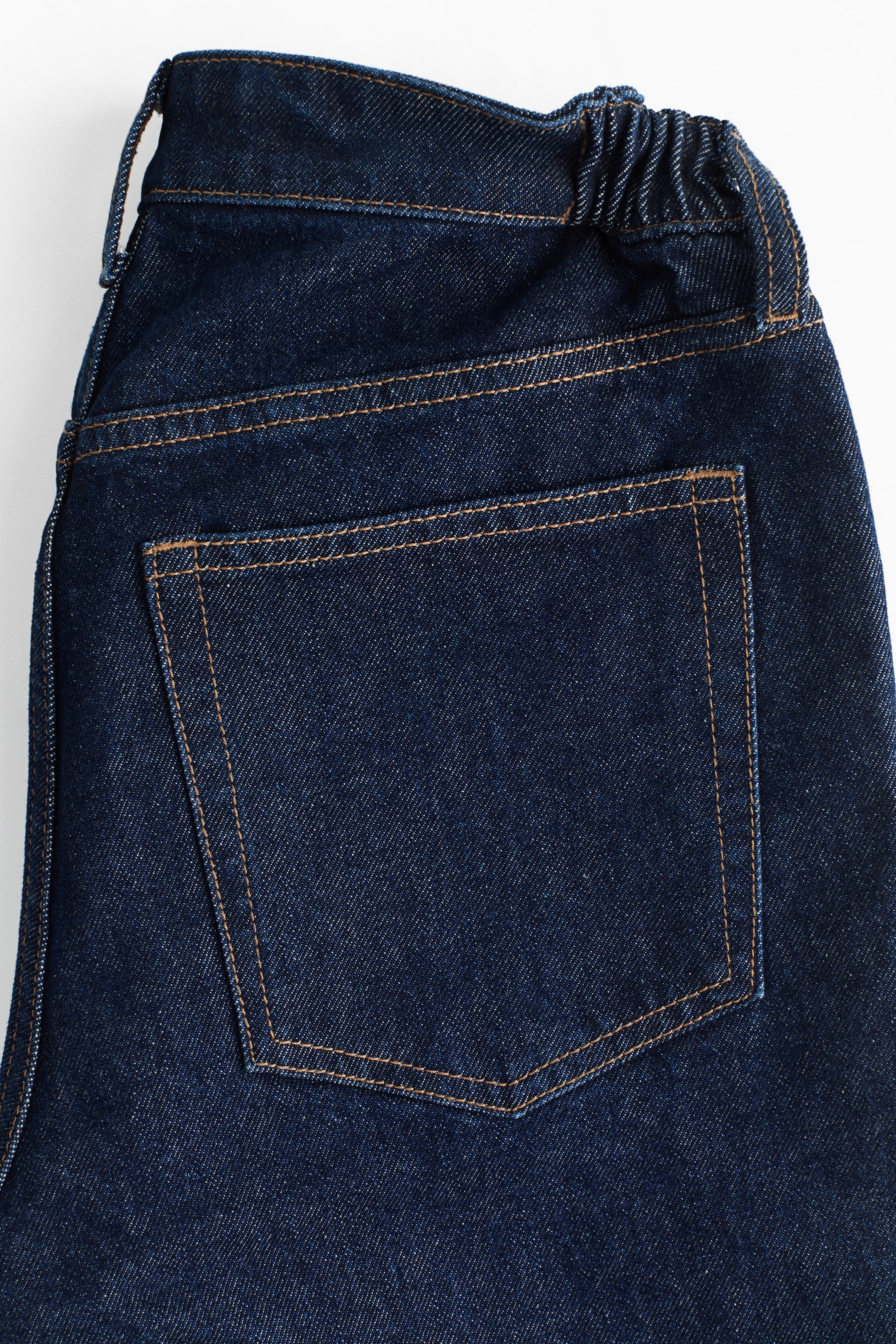 MAMA Straight Low-Waist Jeans