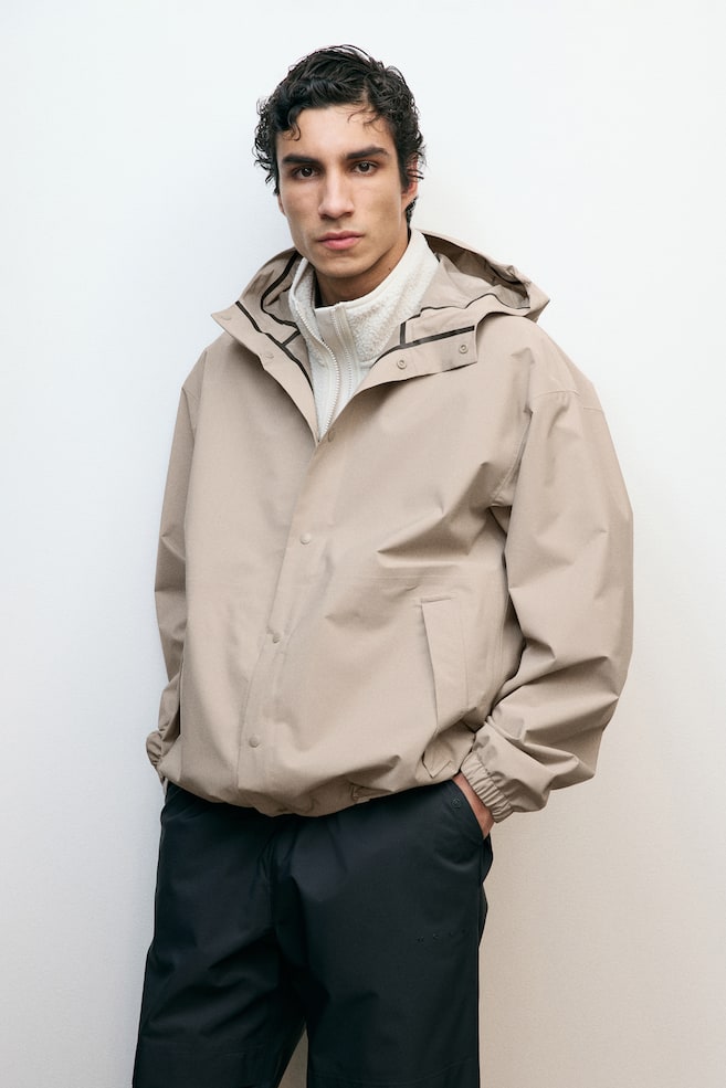 Veste de pluie StormMove™ - Beige/Noir - 1