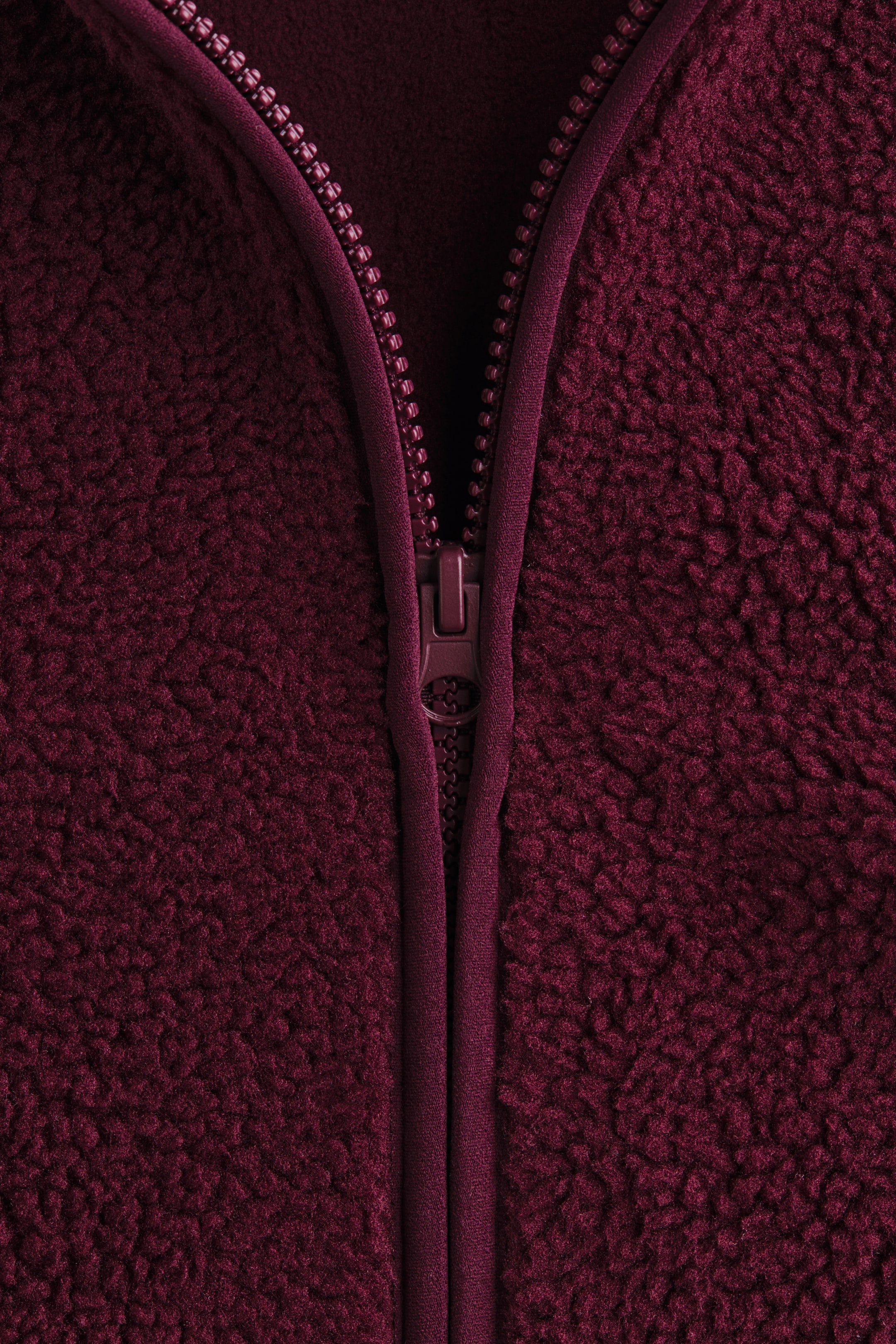 Loose-Fit Teddy Fleece Sports Vest