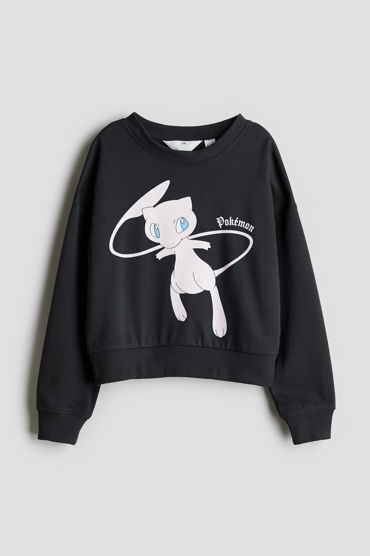 Printed sweatshirt - Dark grey/Pokémon/Beige/Mickey Mouse/Dark grey/Lilo & Stitch/Beige/SmileyWorld®/Dark grey/The Grinch/Light pink/Snow White - 1