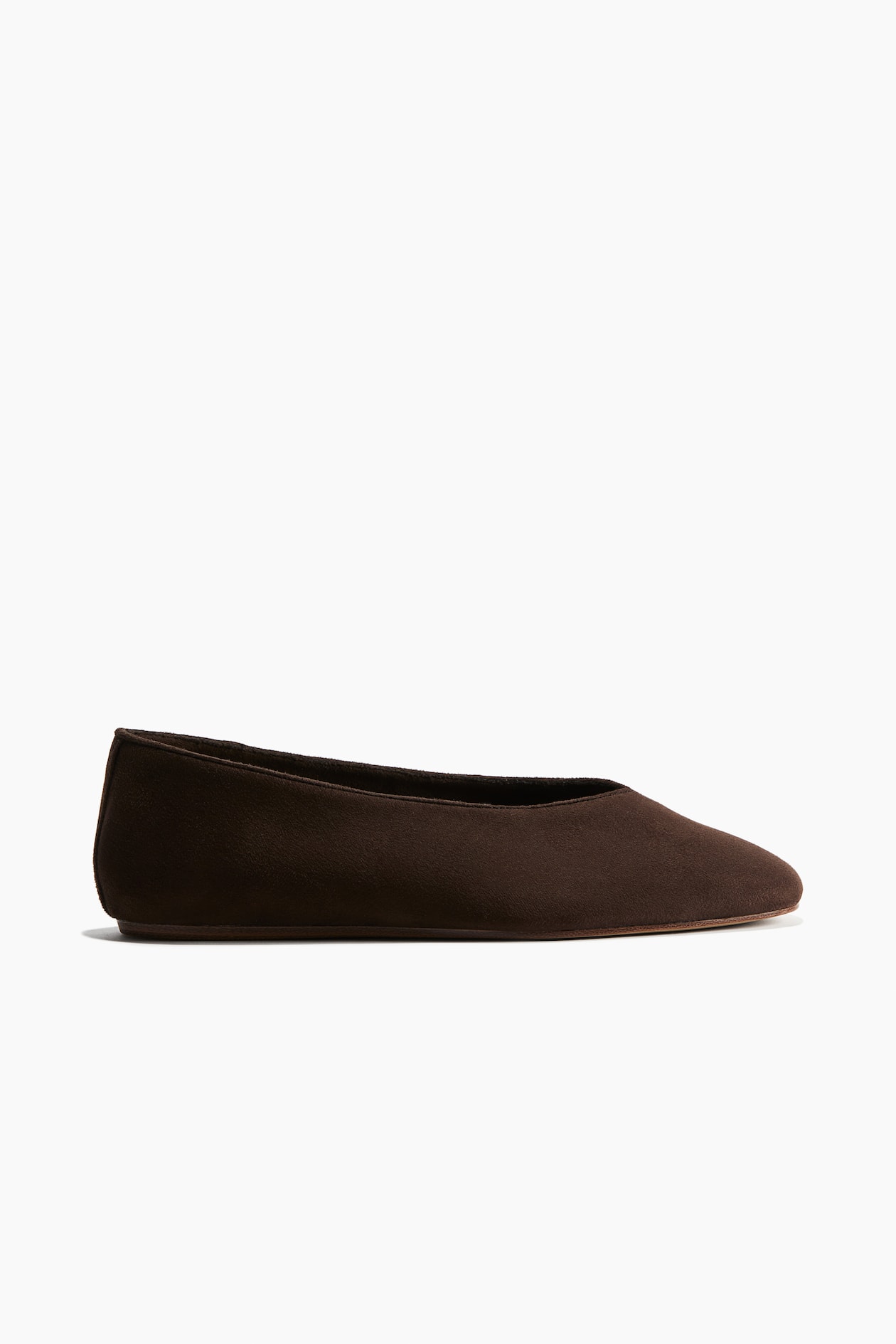 Ballet pumps Dark brown Ladies H&M