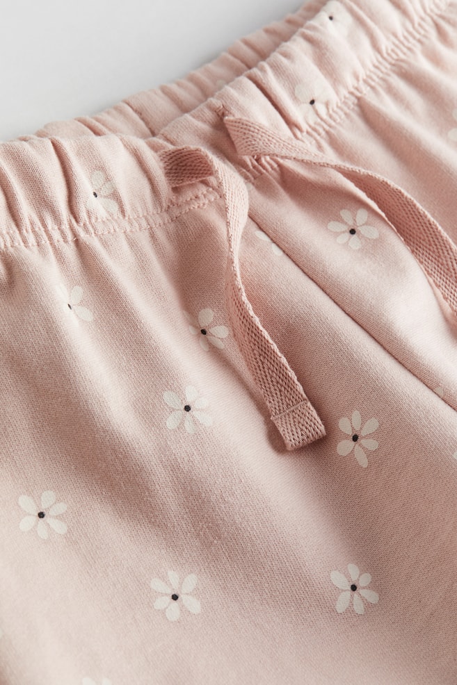 2-piece sweatshirt set - Light pink/Floral/Beige/Turtles/Light grey/Penguins/Light blue/Vehicles - 2