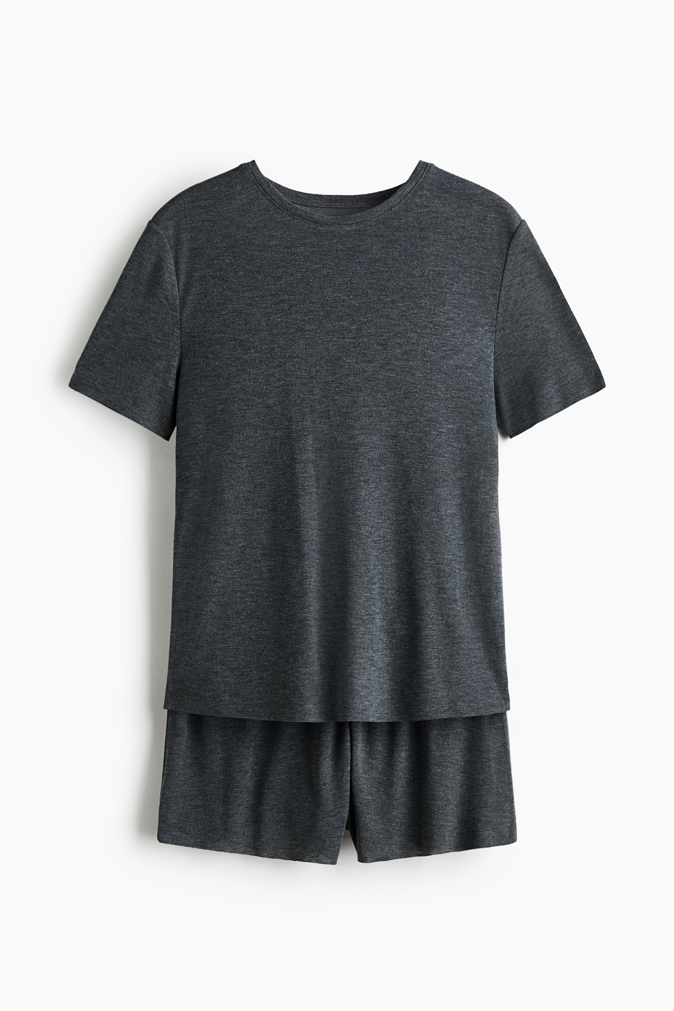 Jersey pyjamas - Dark grey marl