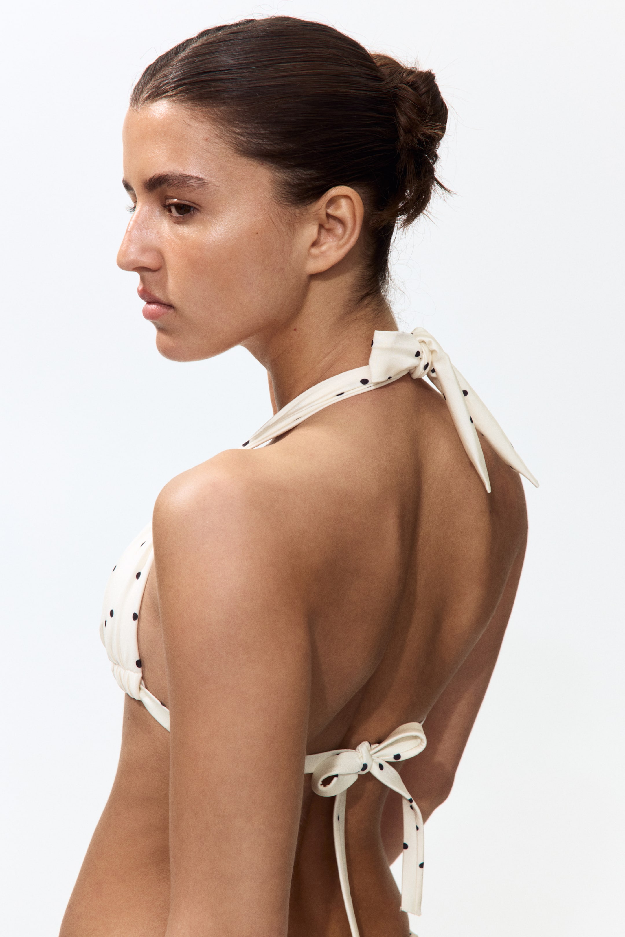 Haut de bikini triangle pigeonnant