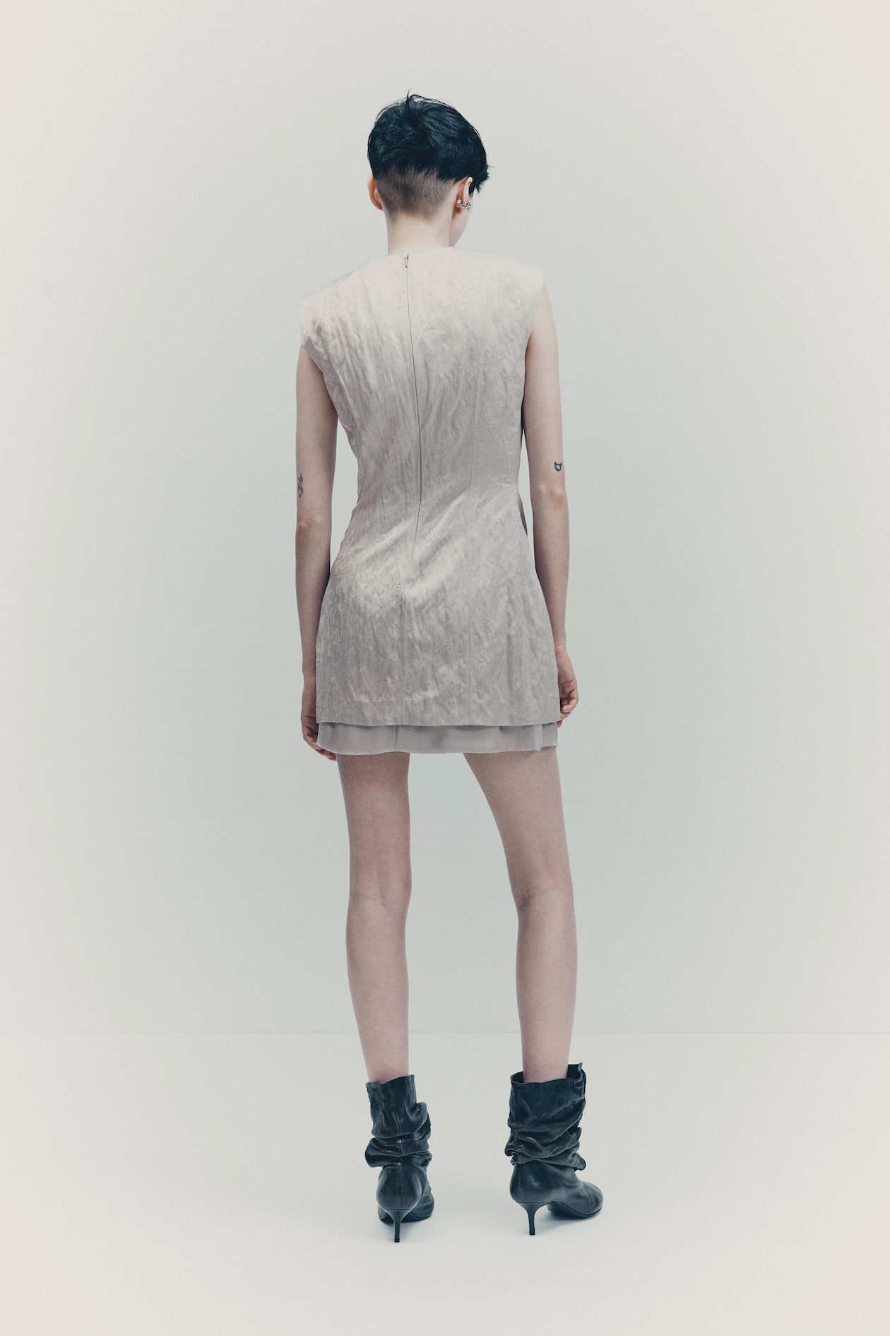 Jacquard-Weave Dress - image 5