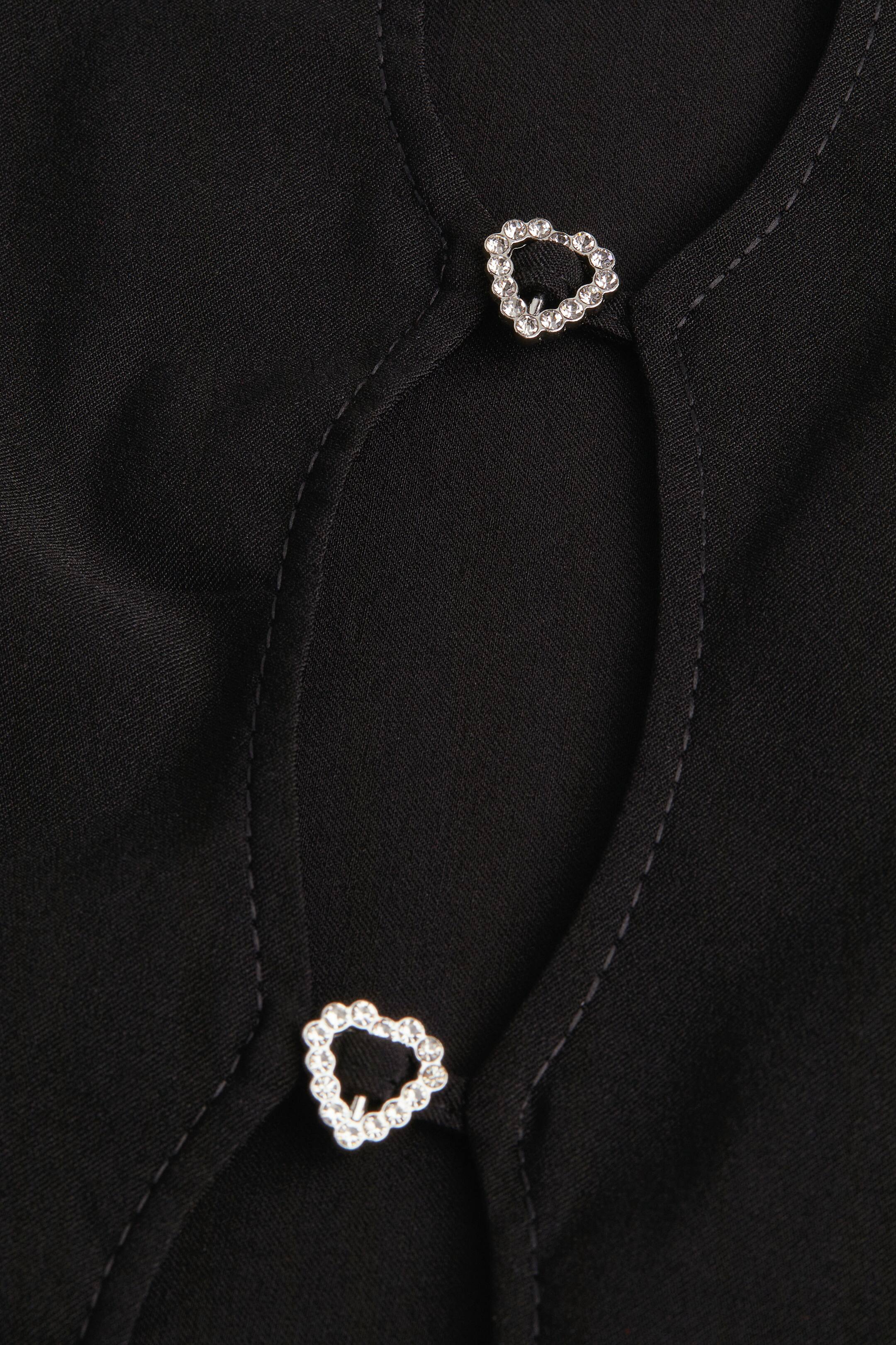 View larger image: Cropped Cut Out Top - Black - Ladies | H&M AU 2