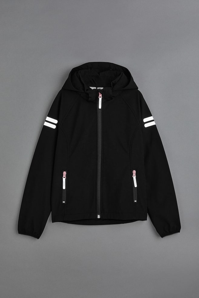 Water-resistant jacket - Black - 4