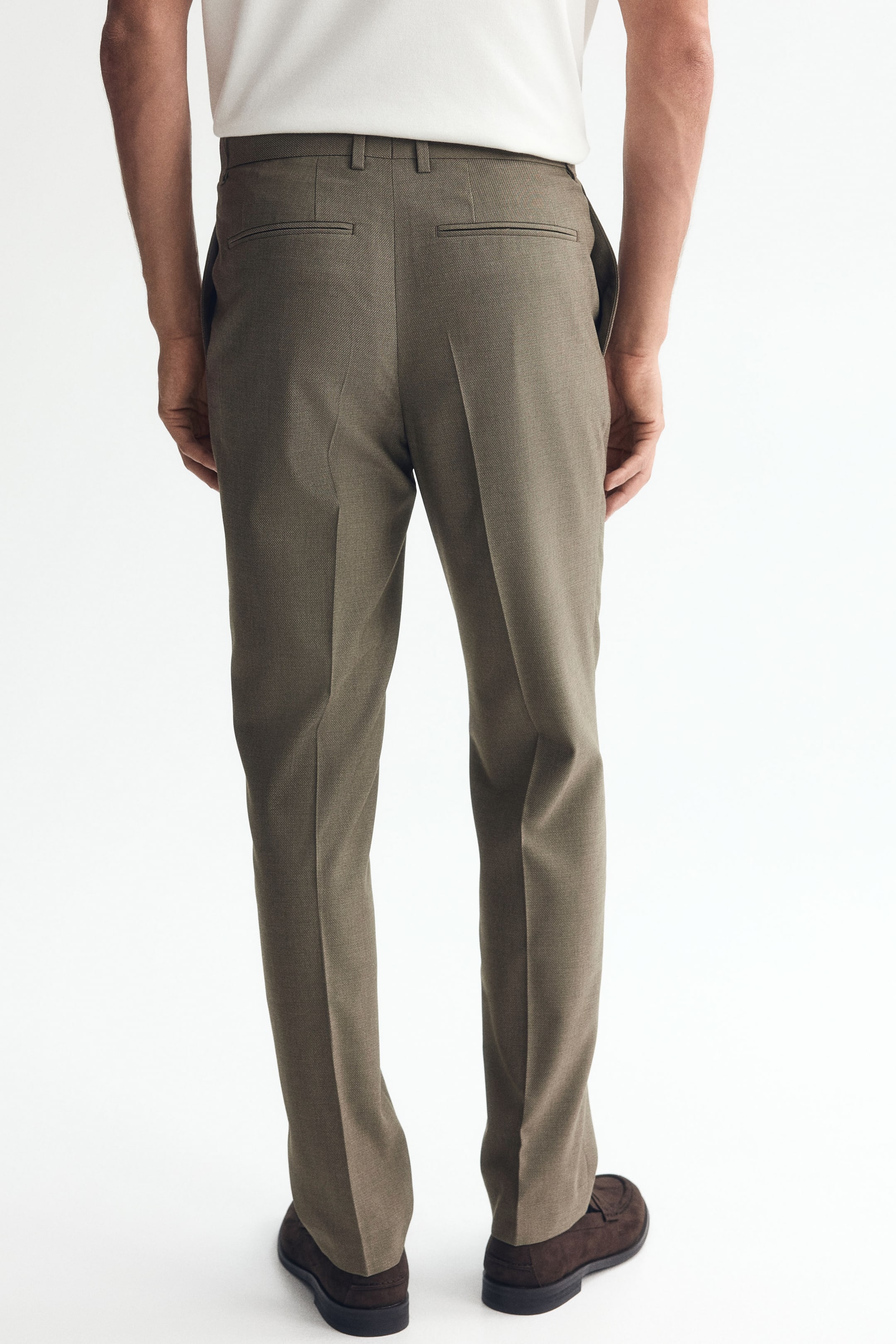 Slim-Fit Suit Pants