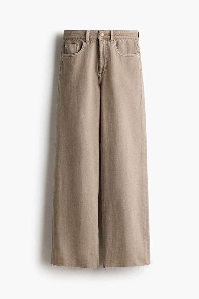 Wide High Jeans - Mole/Washed black/Denim blue/Dark denim blue/White - 1