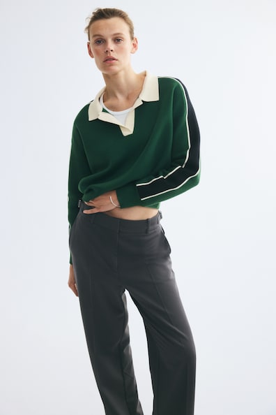 ツイルストレートパンツ