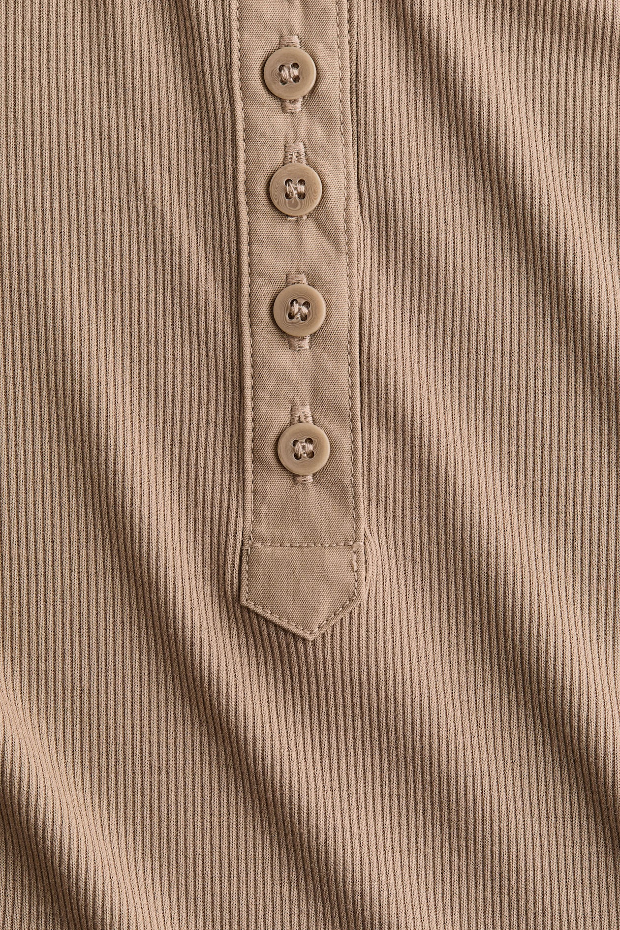 Ribbed vest top - image 2