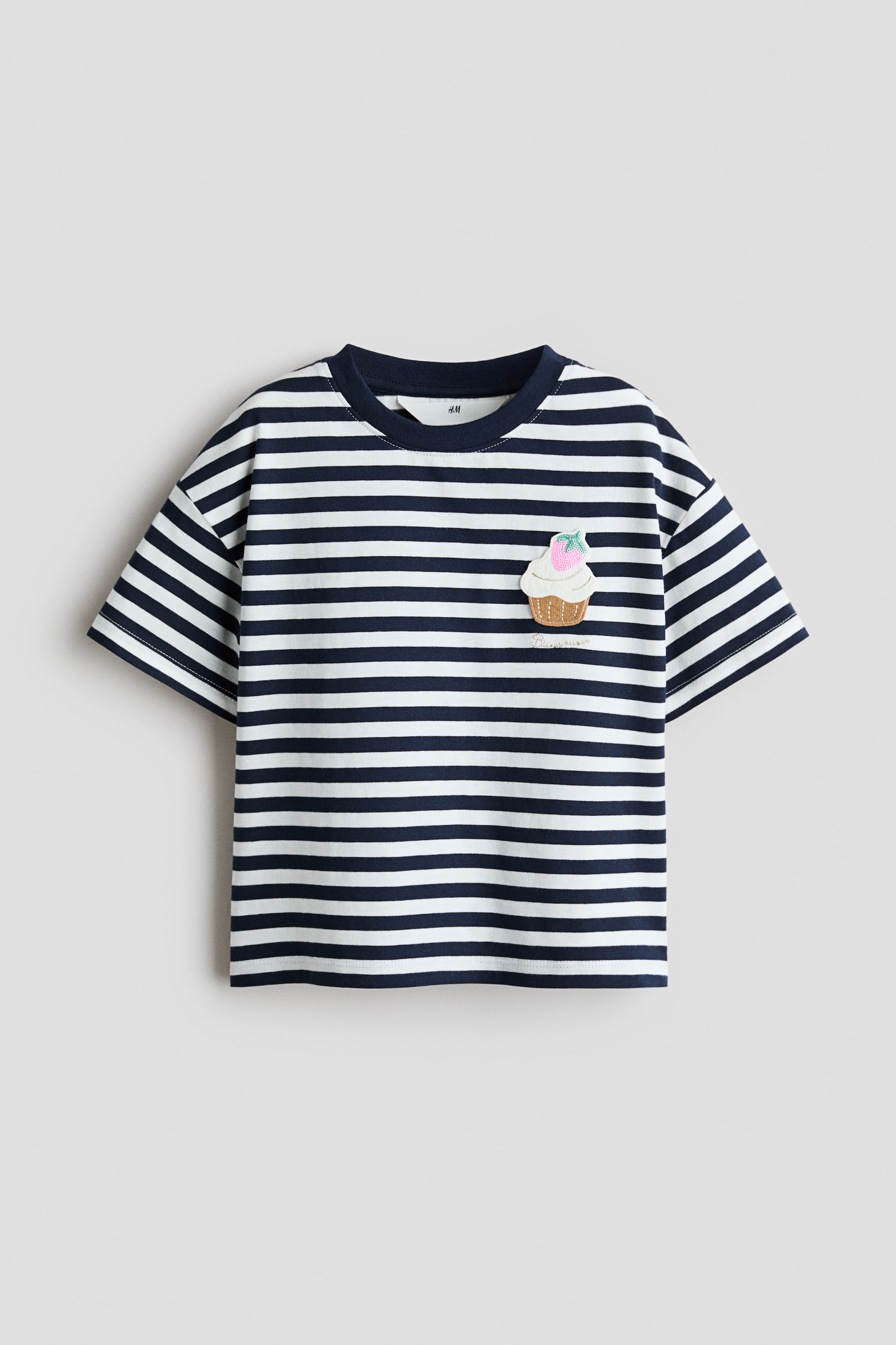 Appliquéd Cotton T-Shirt