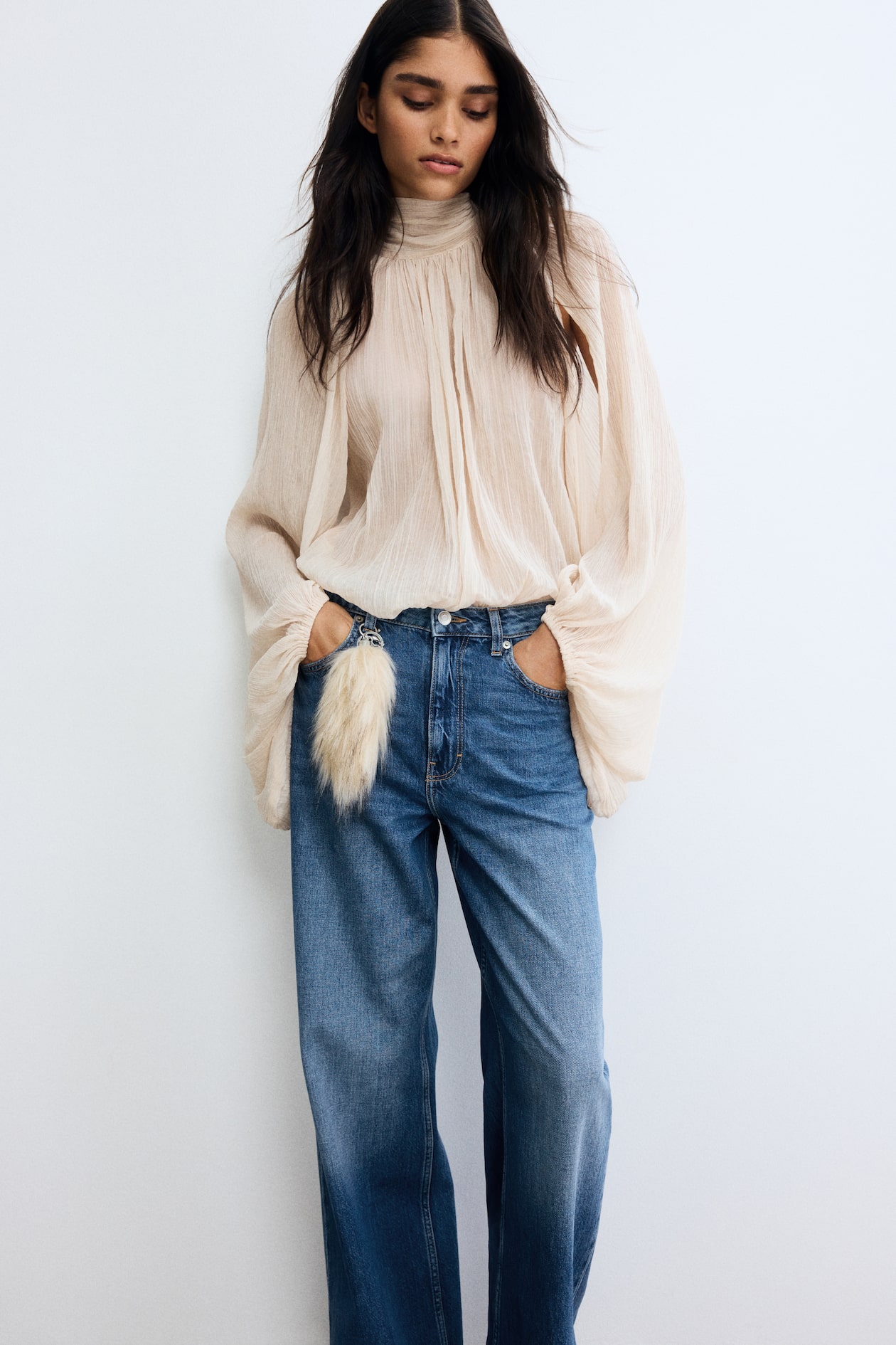Wide-Leg Ultra High Jeans - image 3