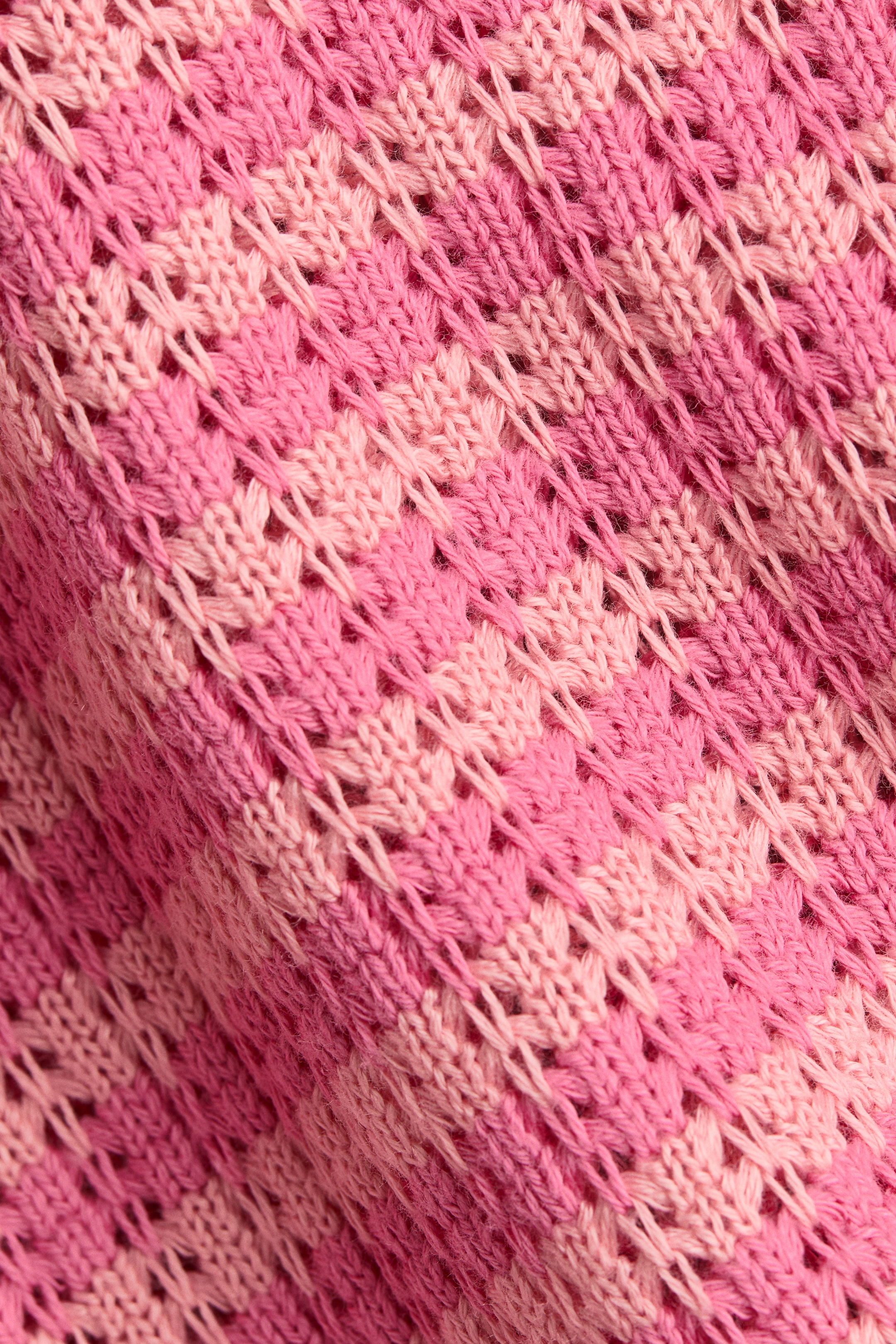 Pointelle-Knit Cotton Top