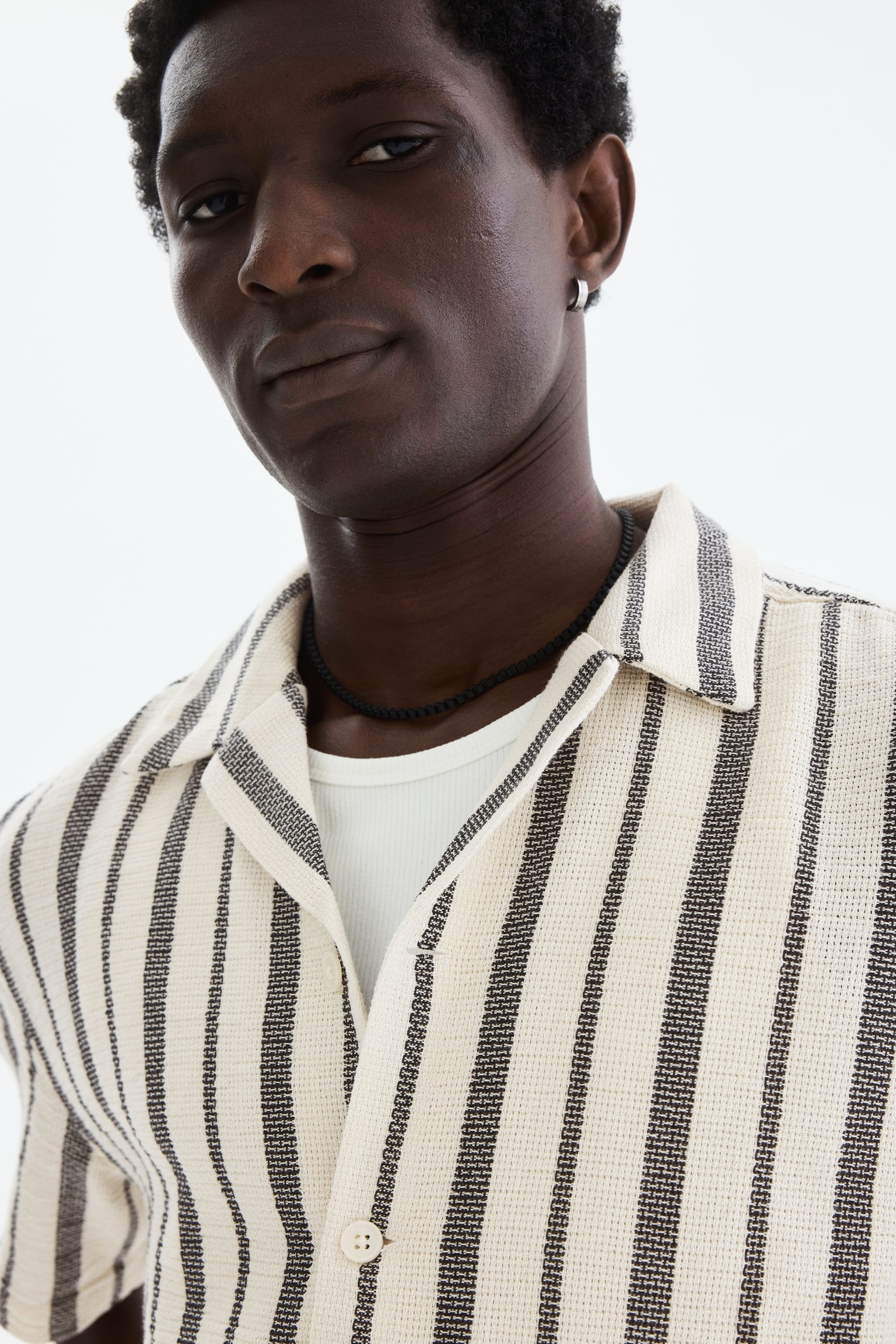 Regular-Fit Shirt - Black/striped/Dark brown/striped/Dark red/striped - 6