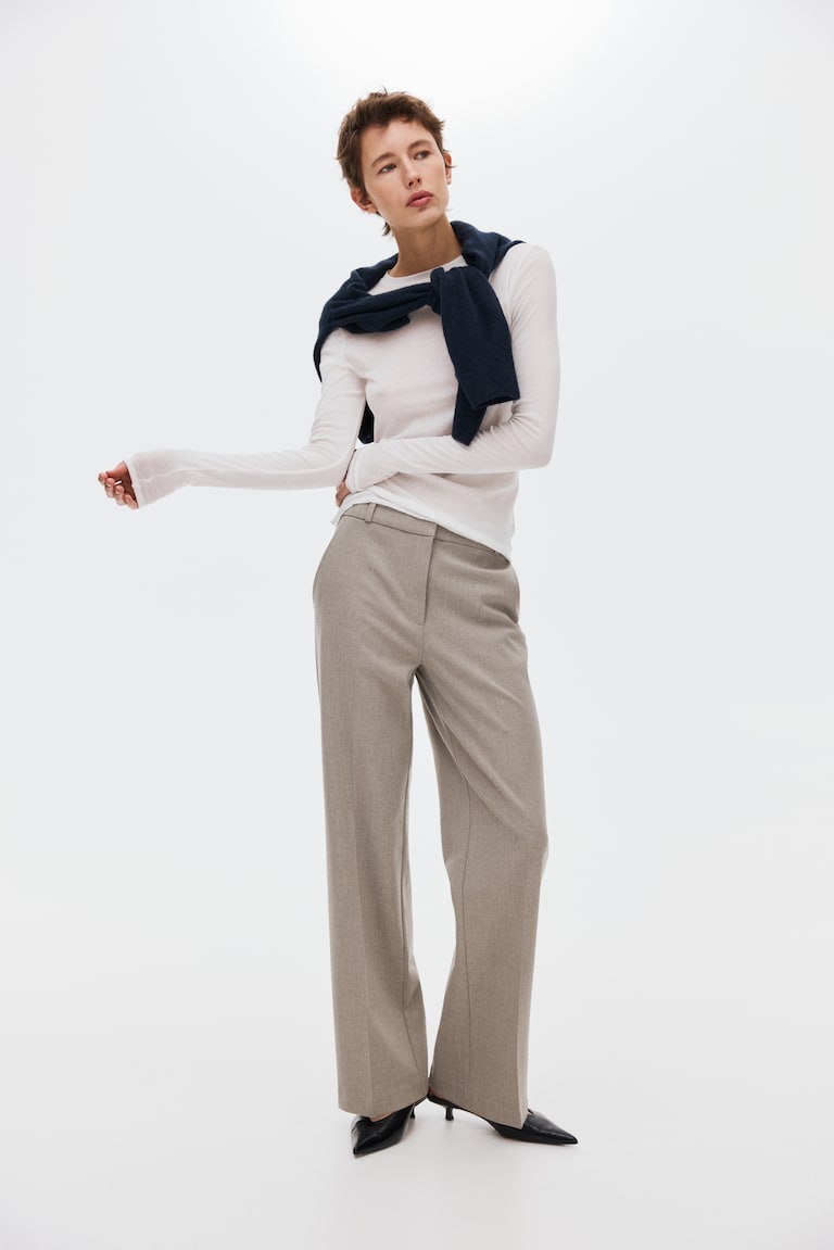 Pantalone od kepera elegantnog kroja