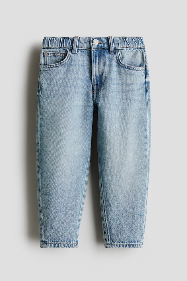 Loose Fit Jeans - Denim blue/Light denim blue/Light denim gray/Light denim blue/Dark denim blue/Dark gray/Dark denim blue/Dark denim blue/Denim blue - 1