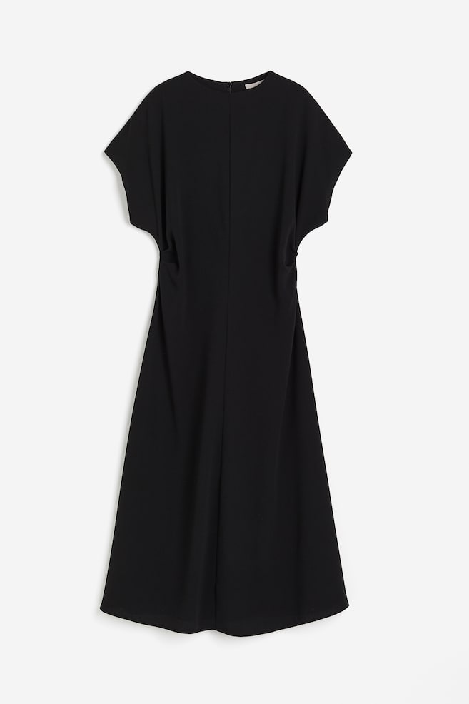Tapered-waist dress - Black/Light blue/Grey - 2