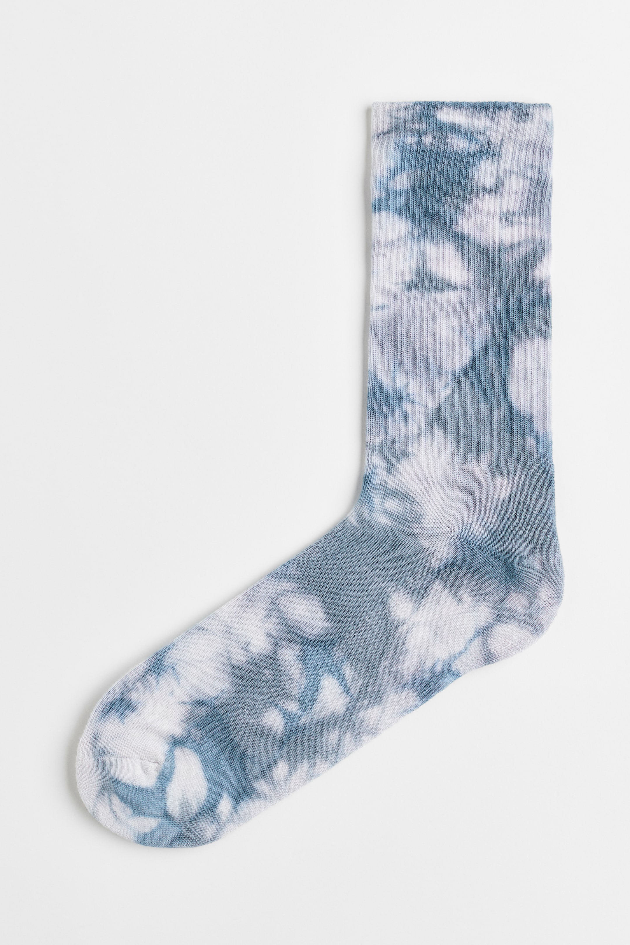 View larger image: Batik-patterned socks - Blue/Tie-dye - Men | H&M 1