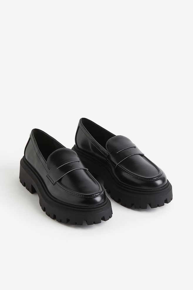 Chunky loafers - Sort/Sort - 4