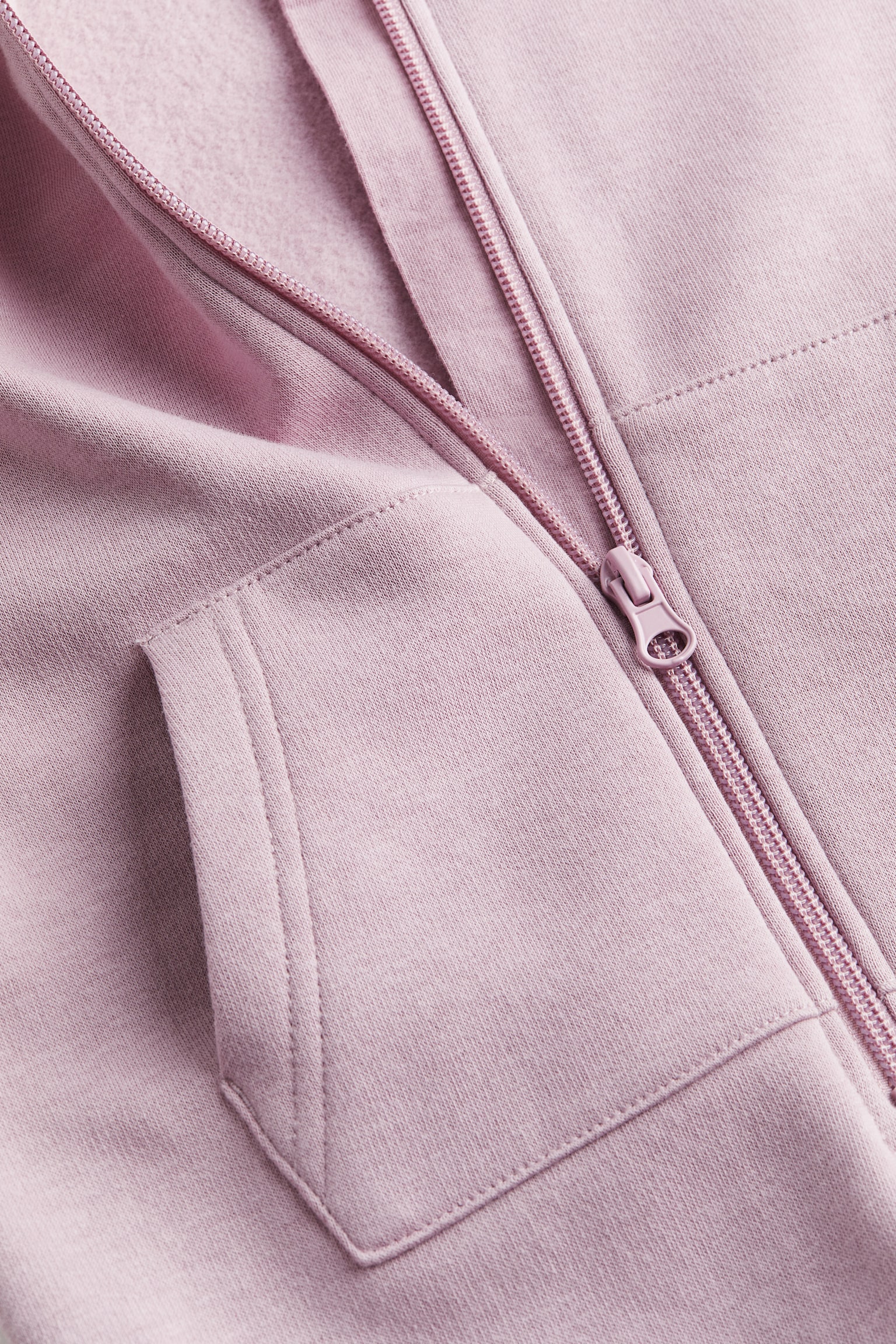 Hooded Sweat Coverall - Dusty pink - 2