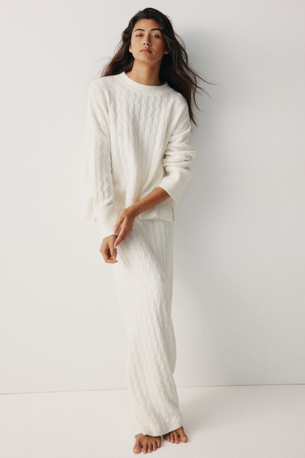 Cable-Knit Sweater - image 5