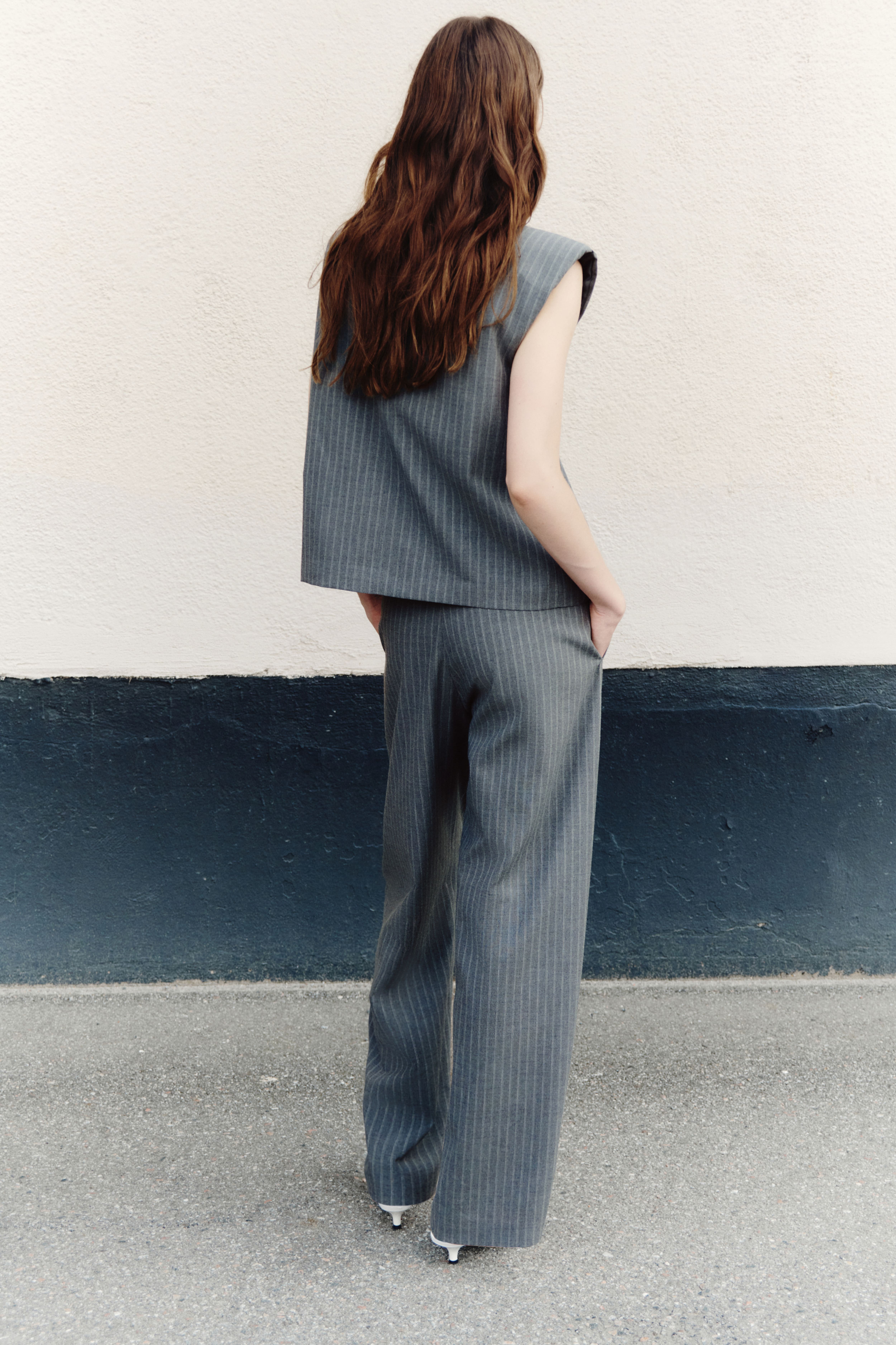 Dressy Barrel-Leg Pants