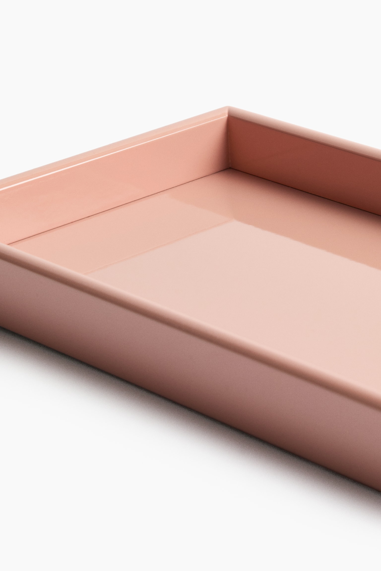 Rectangular tray - Pink/Light yellow - 2
