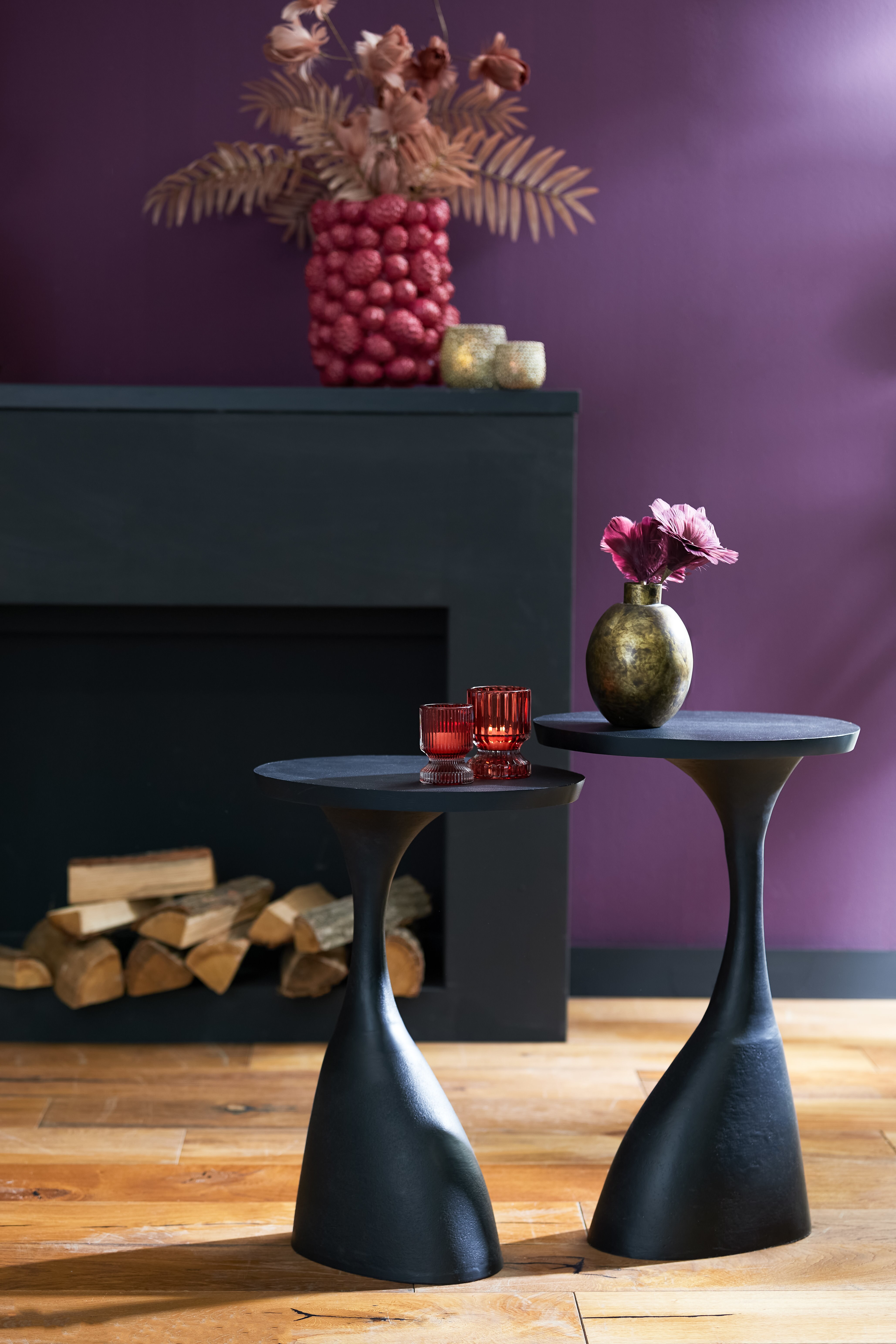 Macau Side Table - Black