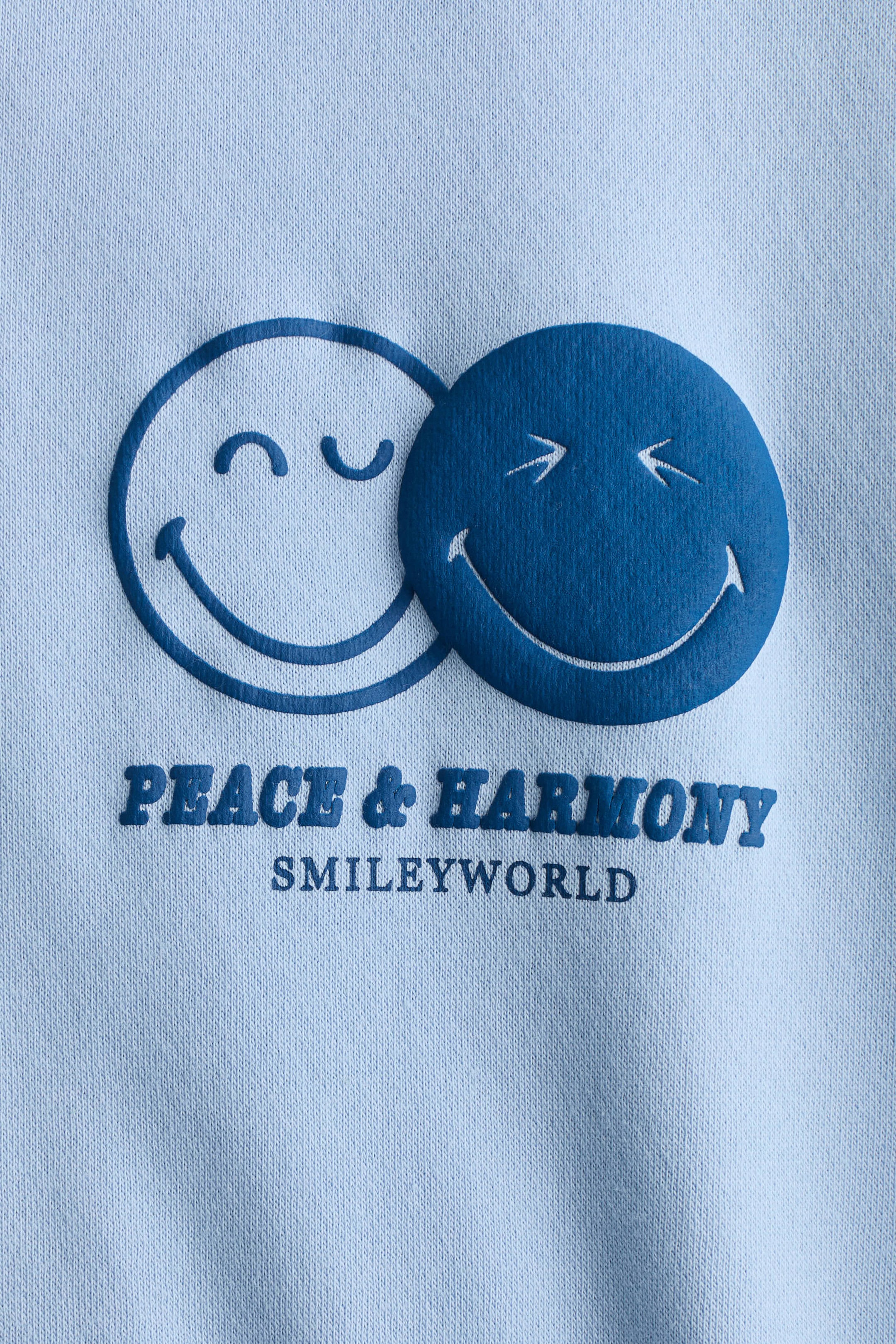 Ampliar la imagen: Sudadera con diseño - Azul claro/SmileyWorld® - Kids | H&M MX 7