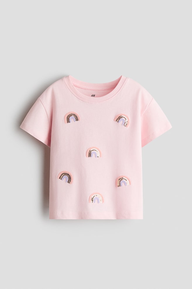 T-Shirt - Light pink/rainbows/Pink/Boston City/Light pink/seashell/Lilac/seashells - 1
