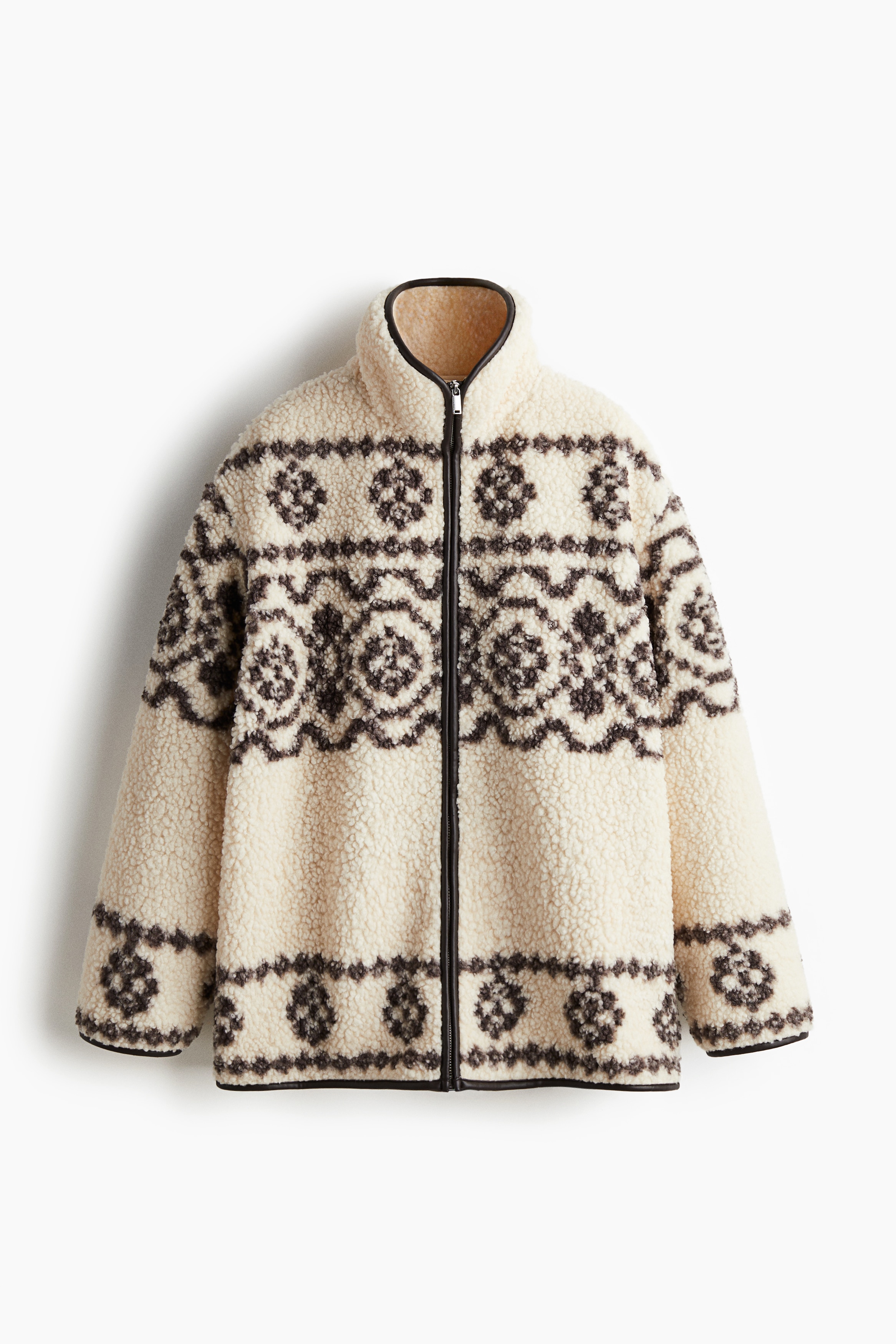 Veste en tissu Teddy bear - Beige clair/motif