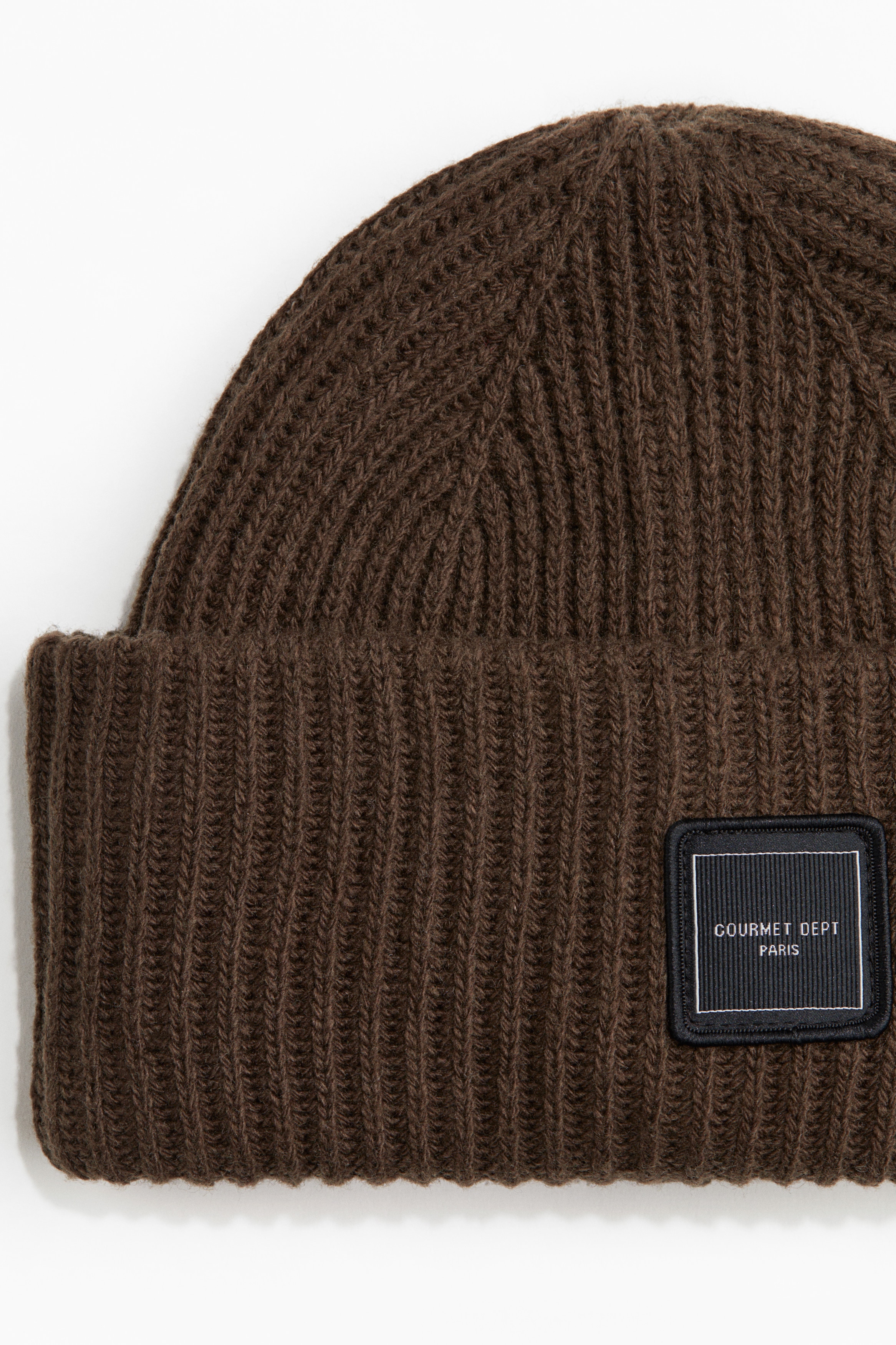 Rib-Knit Wool-Blend Hat