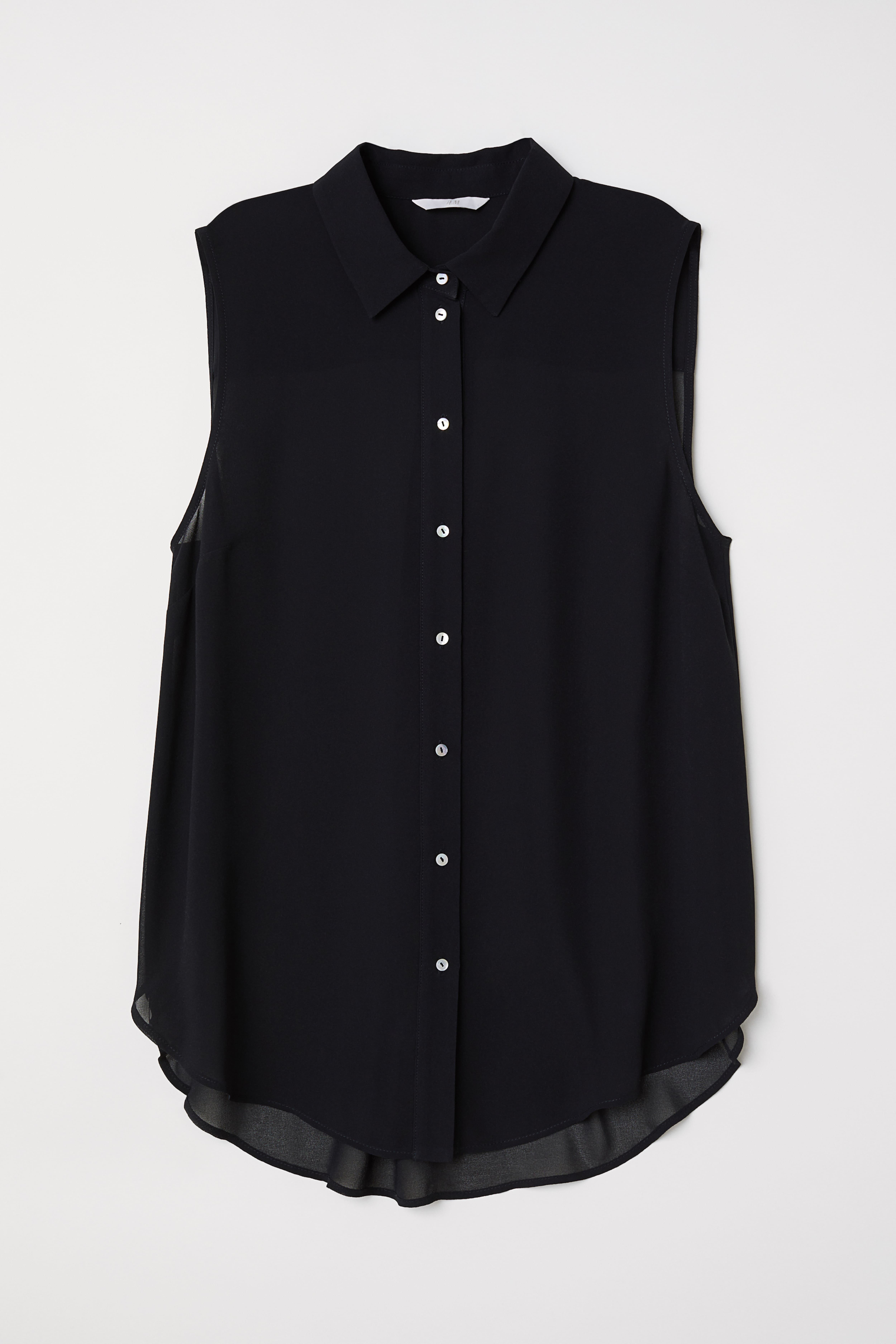 Sleeveless Blouse Black Ladies H M US