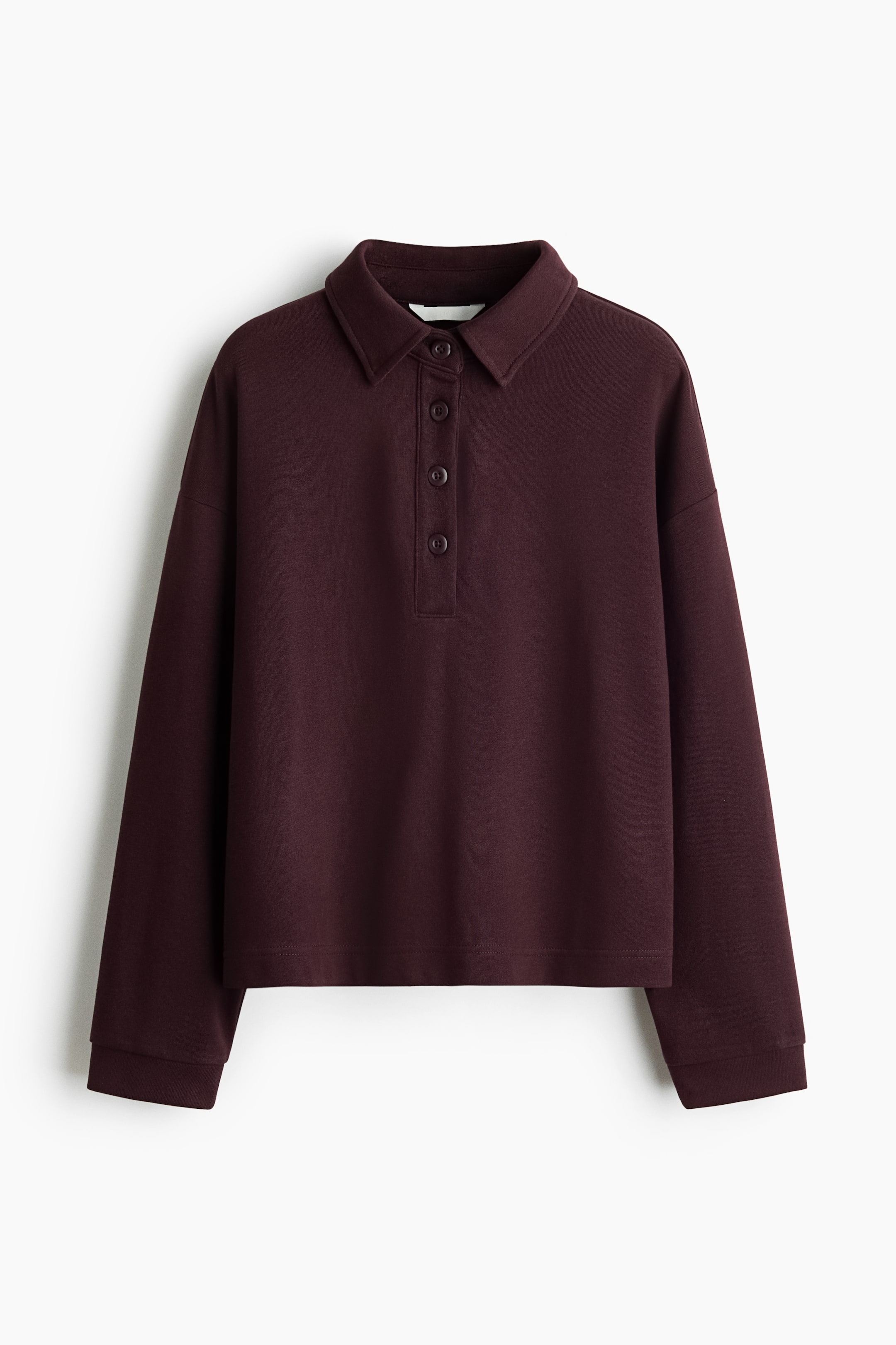 Sweatshirt with Collar