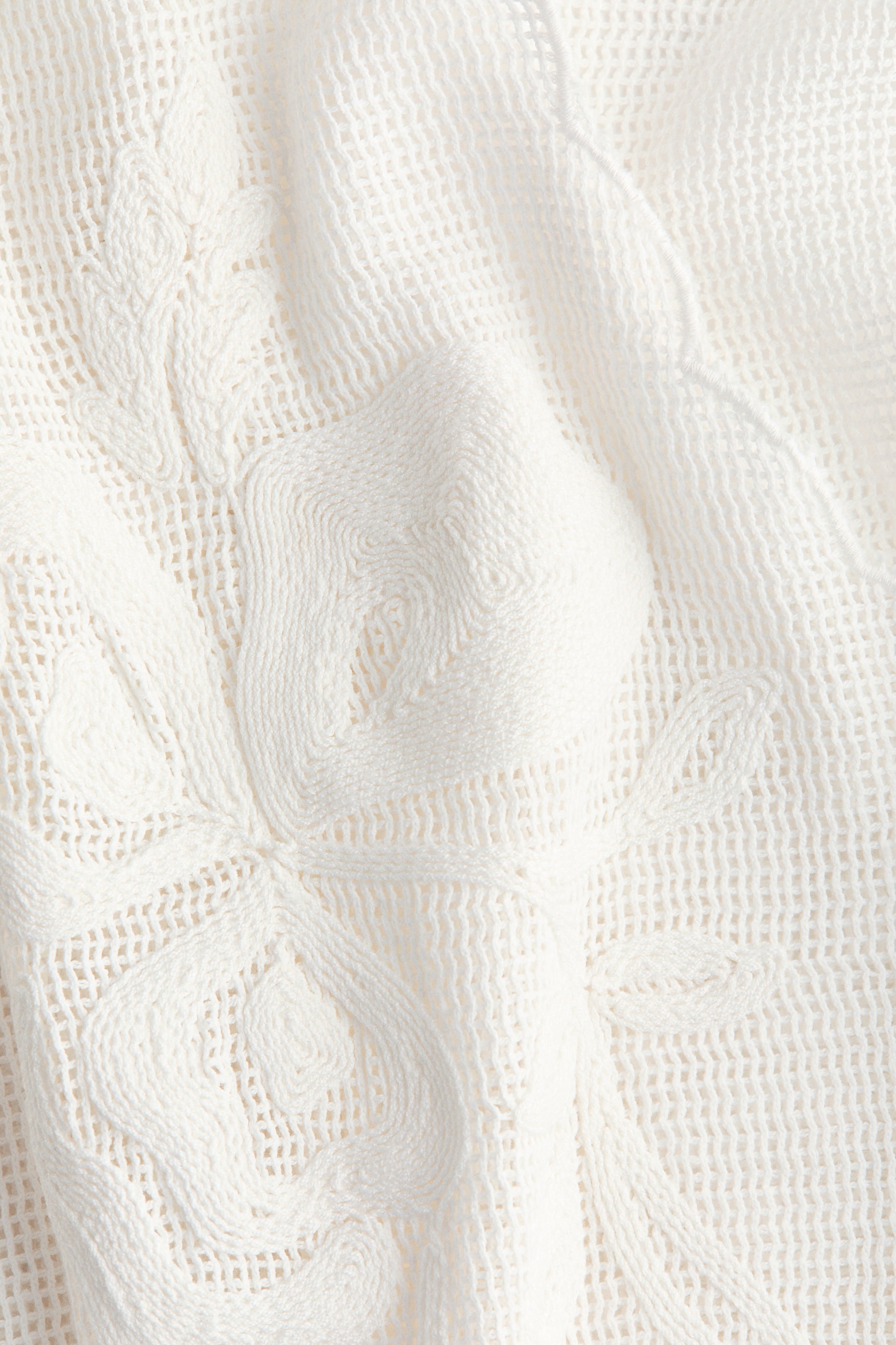 Женские платья H&M Cotton Mesh Beach Dress — фото 5