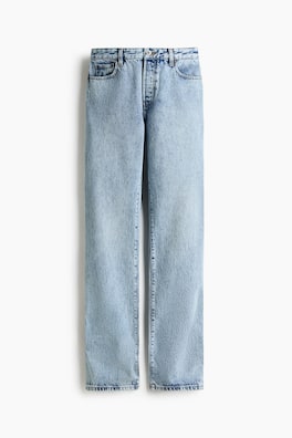 Straight-leg jeans