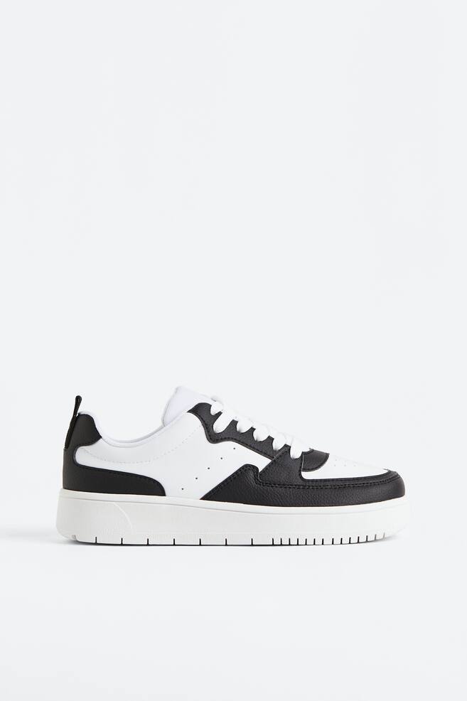 Sneakers - Black/White/Sort/Hvid
