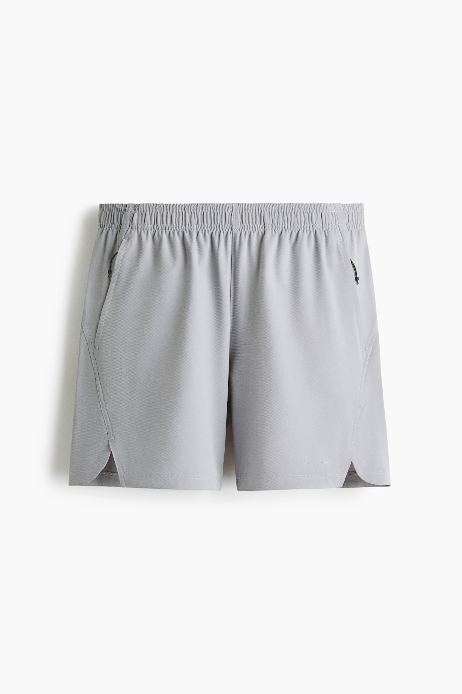 Sports shorts with DryMove™ - Grey/Navy blue/Black/Dark brown - 2